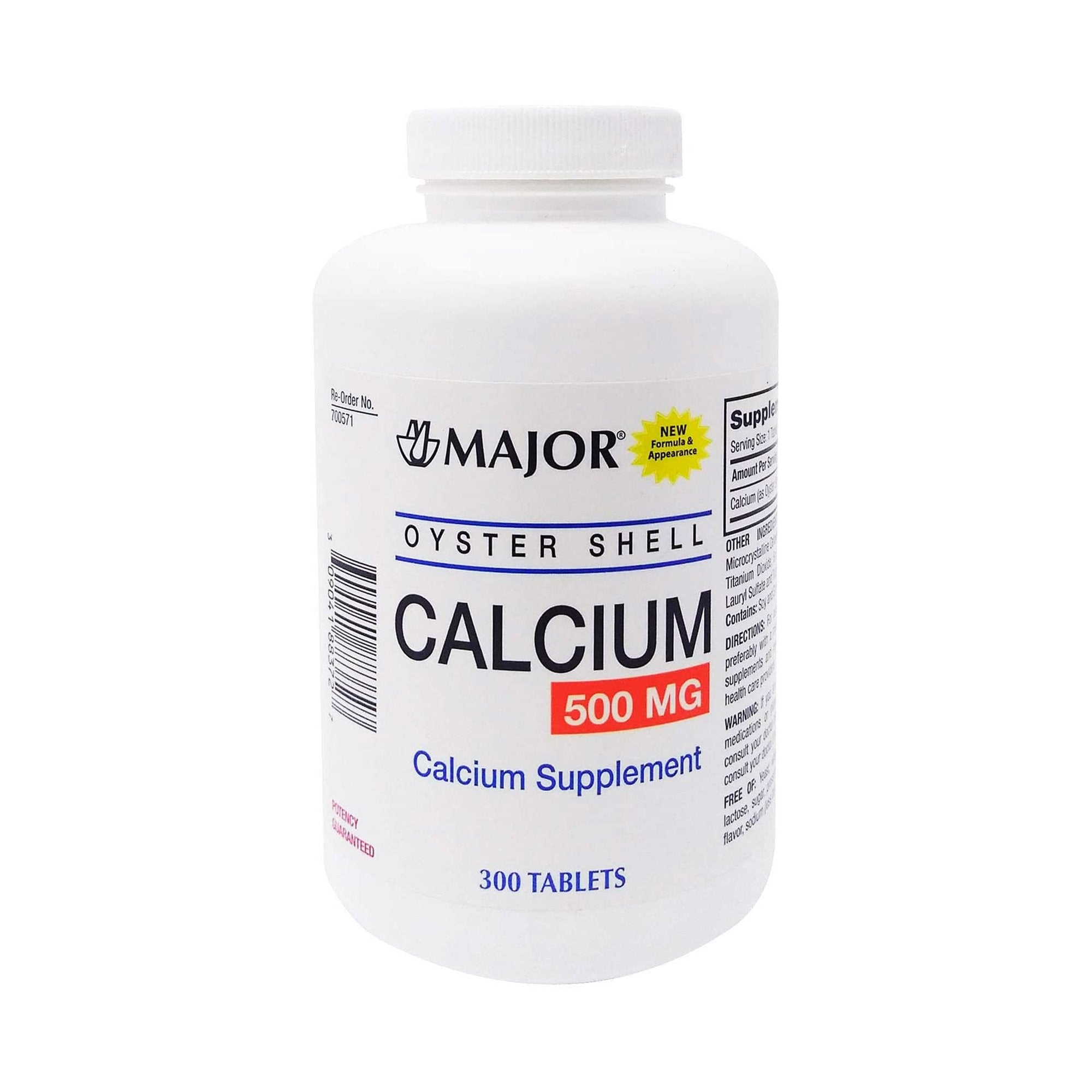 Major® Oyster Shell Calcium Joint Health Supplement (1 Unit)