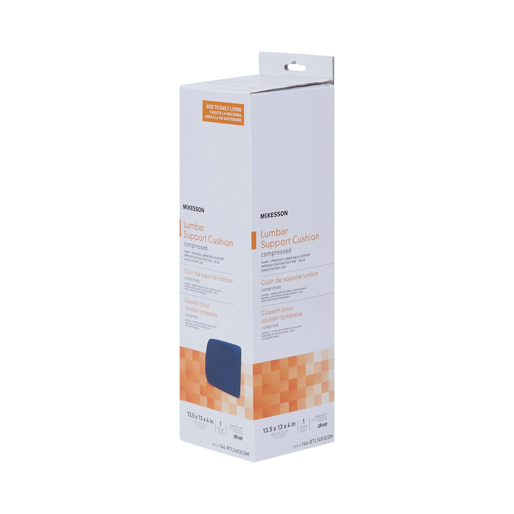 McKesson Compressed Lumbar Support Cushion (1 Unit)