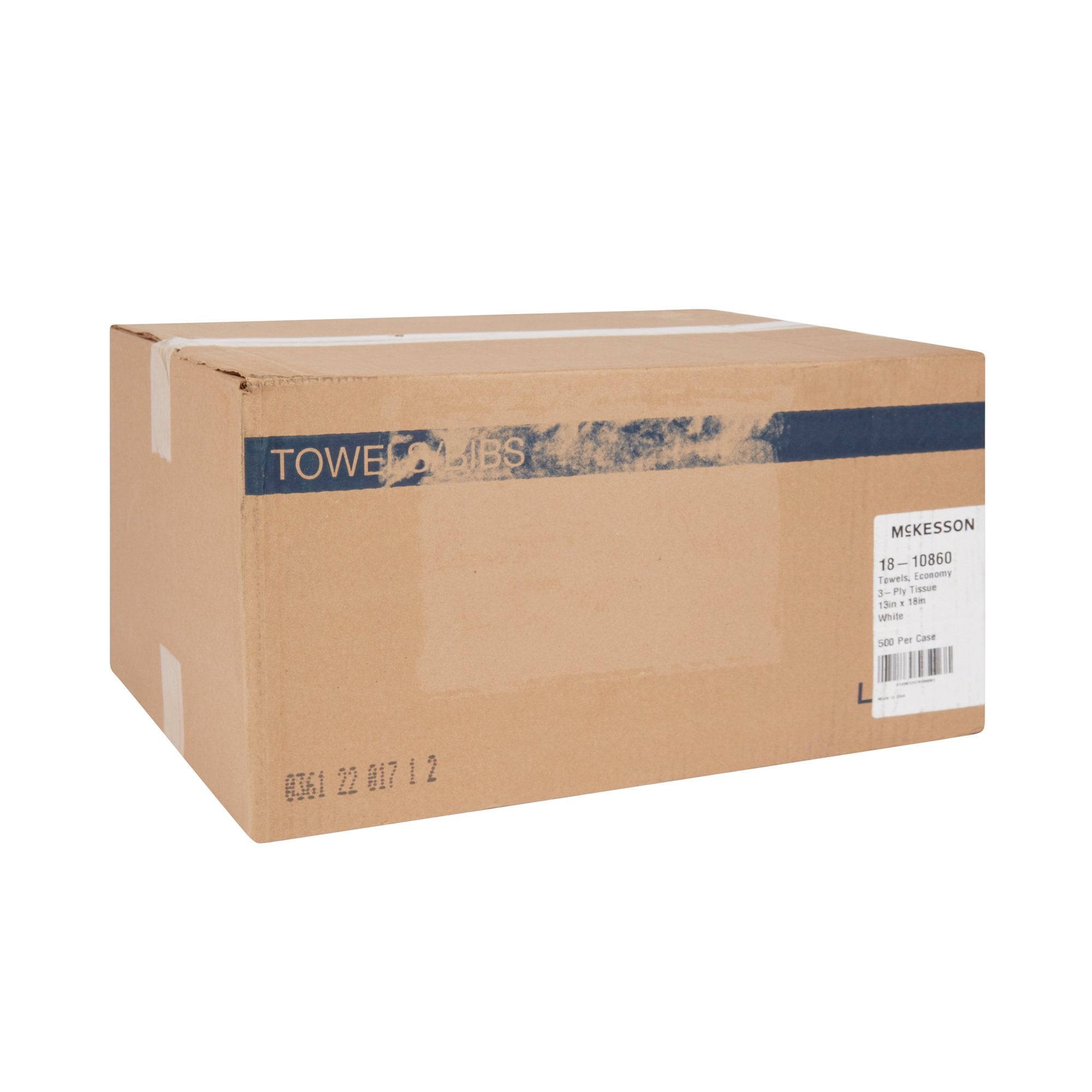 McKesson Nonsterile White Procedure Towels, 13 x 18 Inch (500 Units)