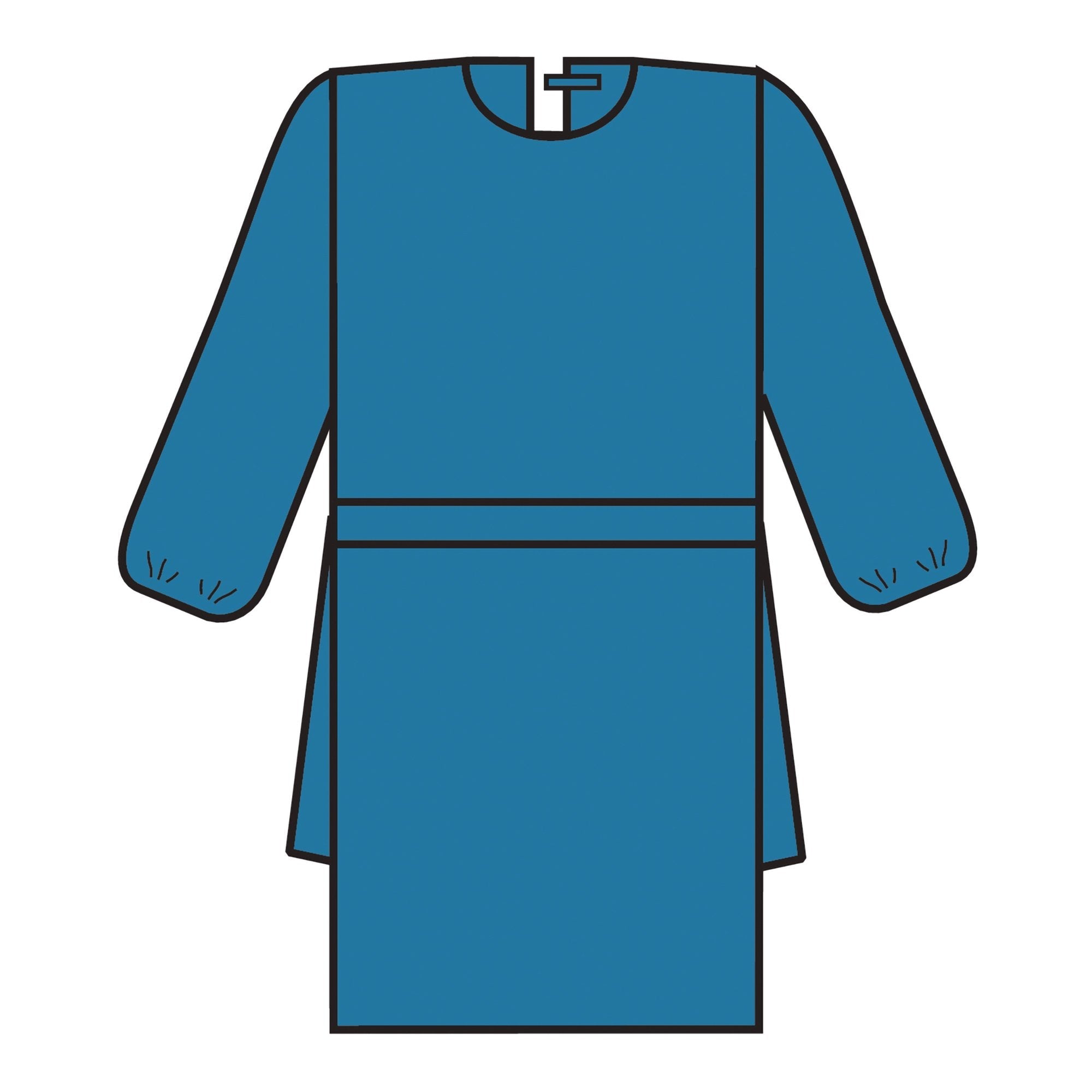 Halyard Protective Procedure Gown (100 Units)