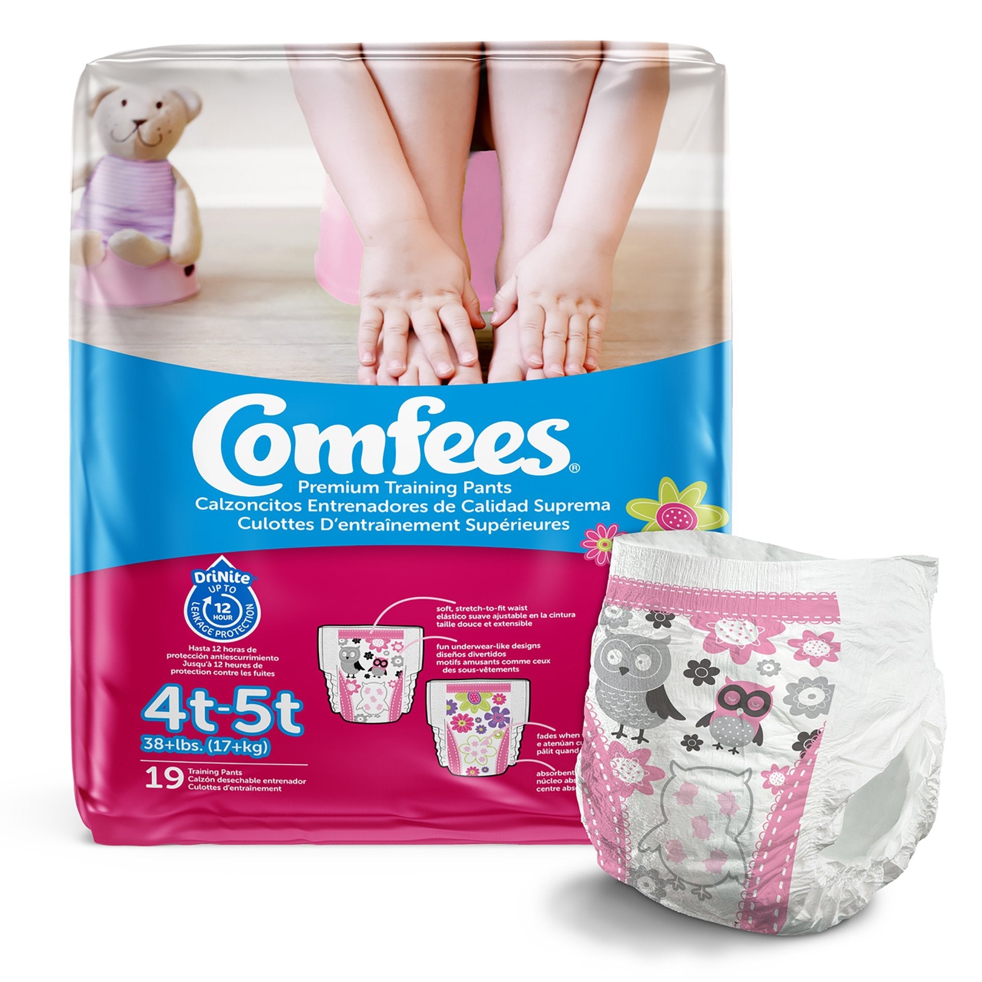 Comfees® Training Pants, 4T to 5T (19 Units)