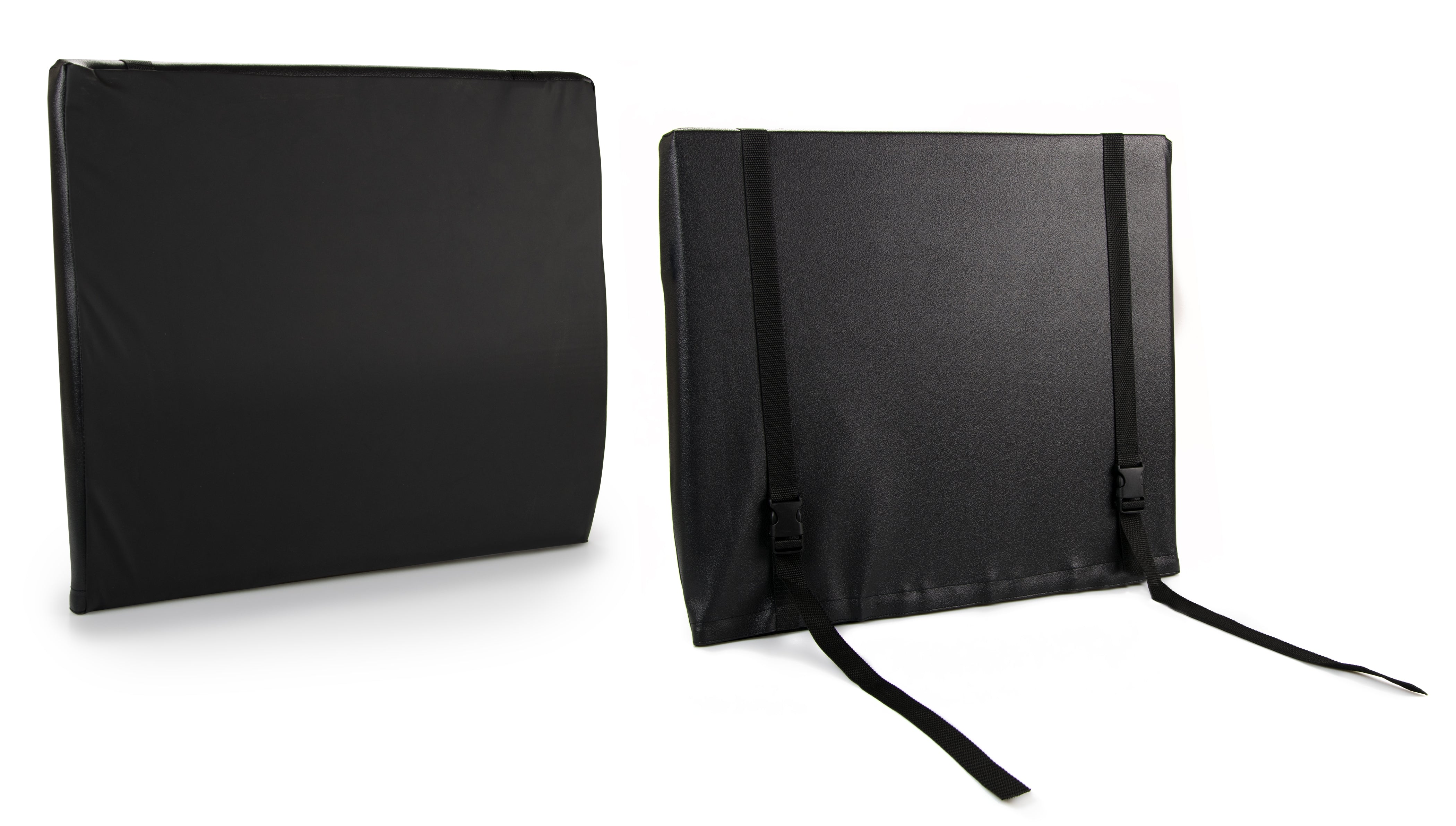 McKesson Back Support Cushion, 18W X 17D Inch, Black (1 Unit)
