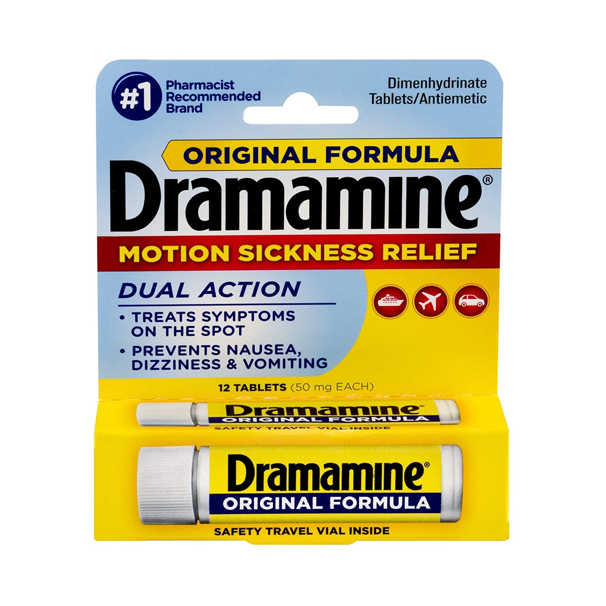 Dramamine® Dimenhydrinate Nausea Relief (1 Unit)