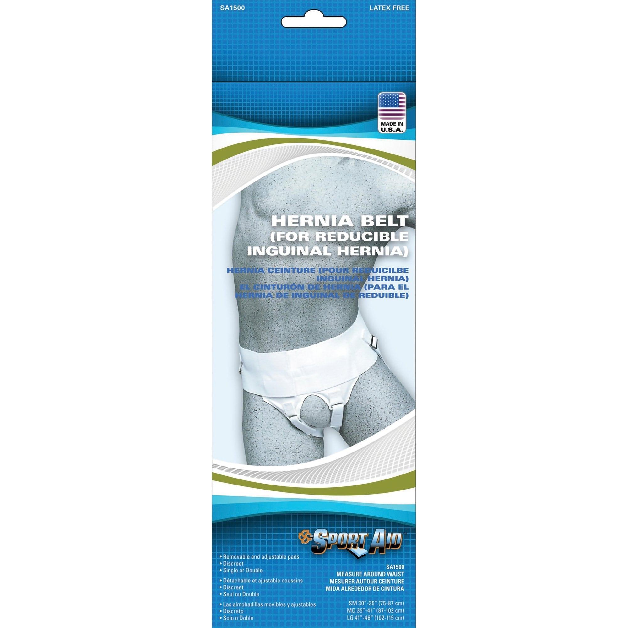 Sport Aid™ Hernia Belt, Large (1 Unit)