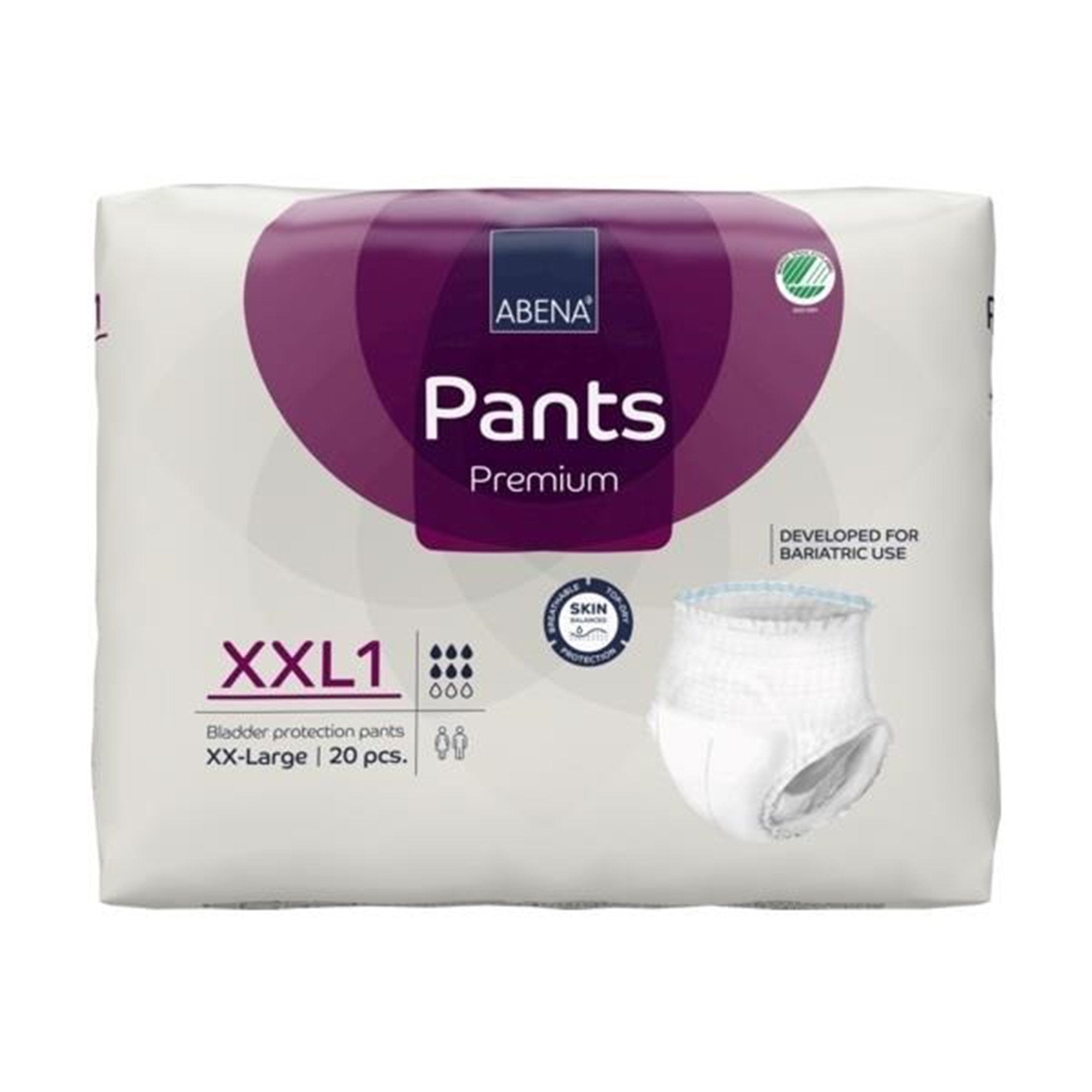 Abena® Premium Pants XXL1 Incontinence Brief, 2X-Large (20 Units)