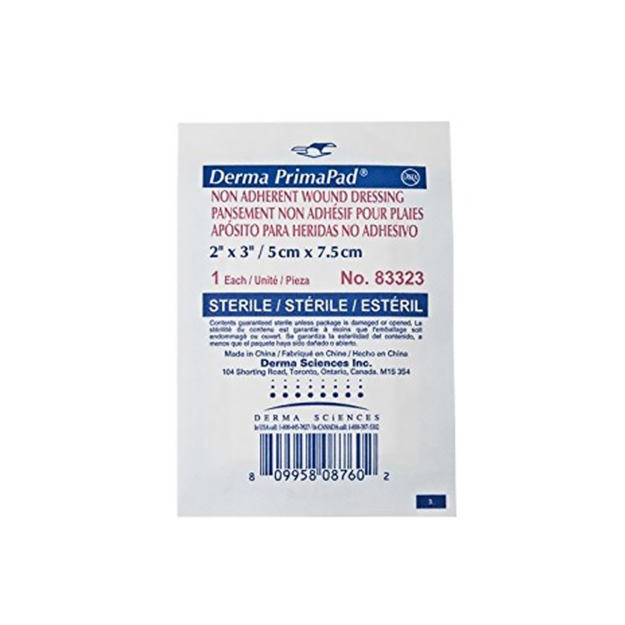 Primapad® Non-Adherent Dressing, 2 x 3 Inch (100 Units)