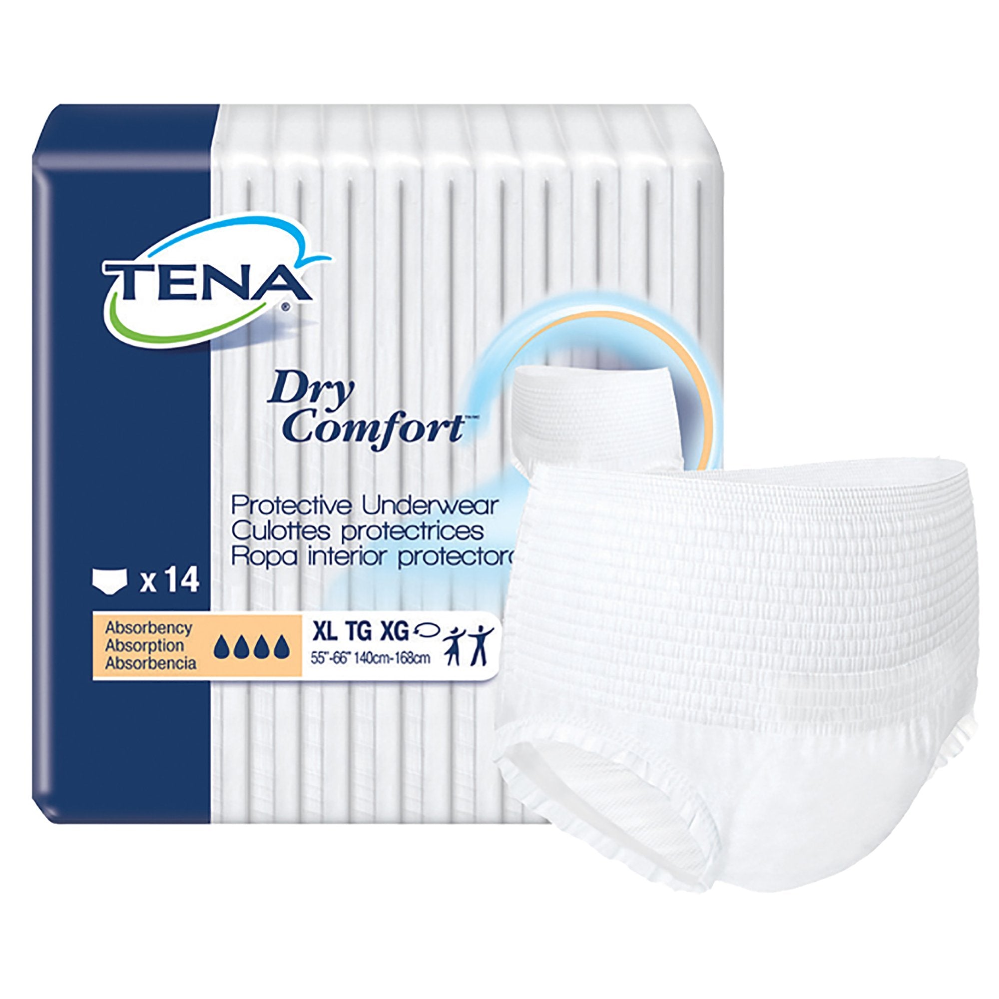 Tena® Dry Comfort™ Absorbent Underwear, Extra Large (14 Units)