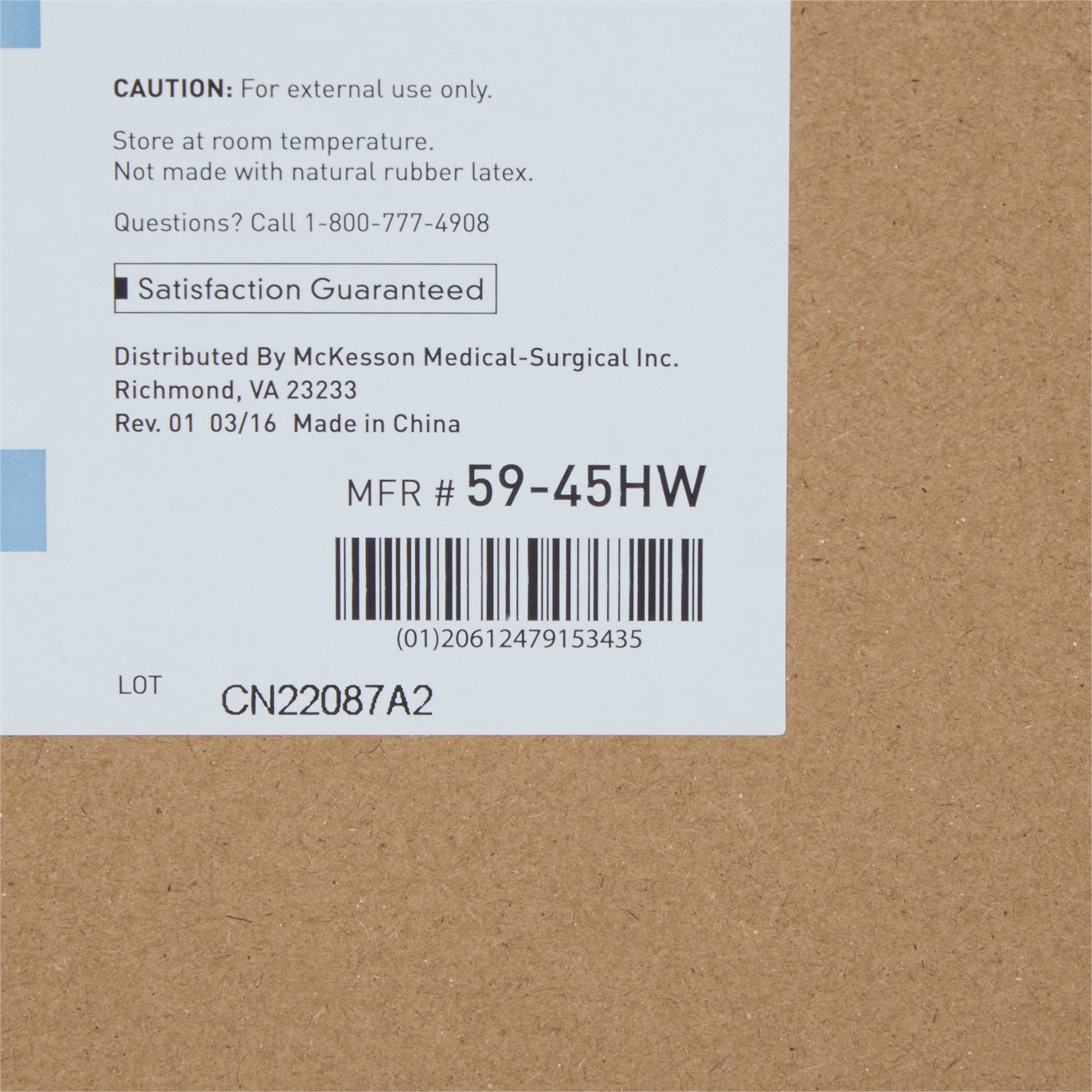 McKesson Infant Heel Warmer, 3¾ x 5½ Inch (100 Units)