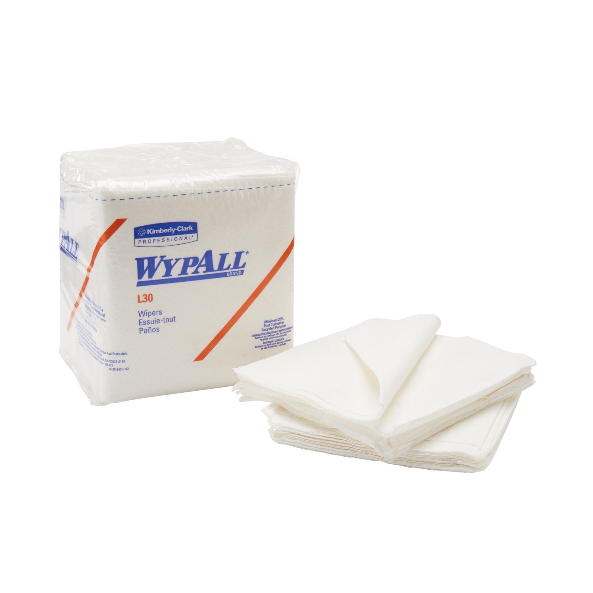 Kimberly Clark WypAll L30 Towels, Light-Duty (90 Units)