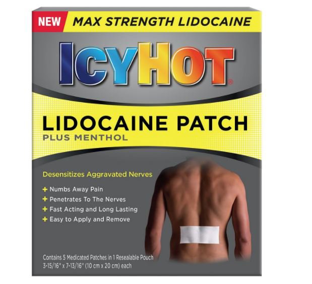 Icy Hot® Lidocaine / Menthol Topical Pain Relief (5 Units)