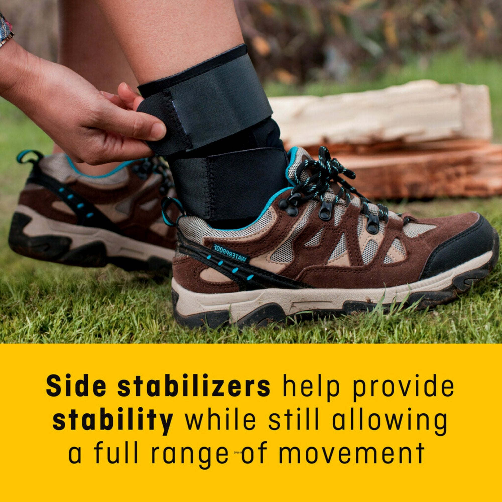 3M Futuro Ankle Performance Stabilizer, Adjustable, Adult, Black (1 Unit)