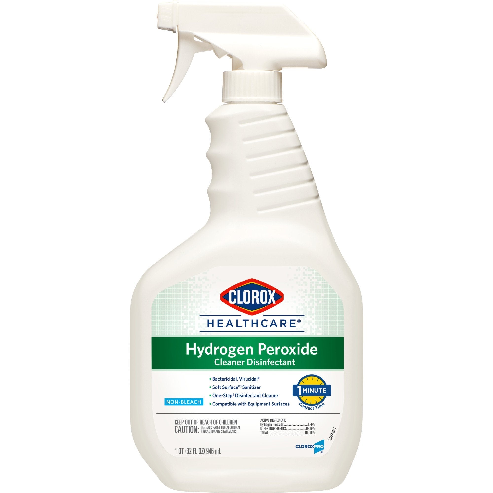 Clorox® Healthcare® Surface Disinfectant Cleaner, 32 oz Trigger Spray Bottle (1 Unit)