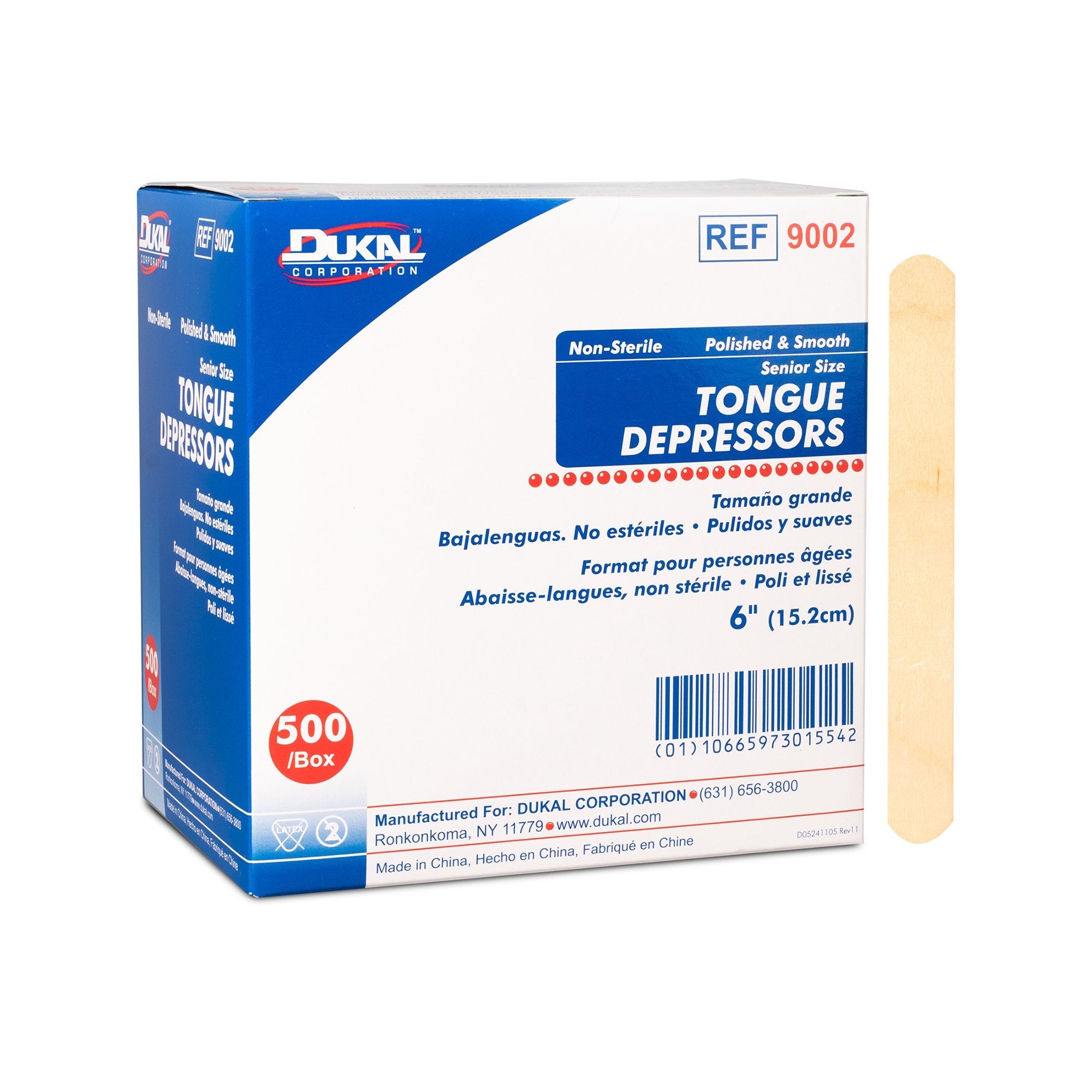 Dukal™ Tongue Depressor (500 Units)