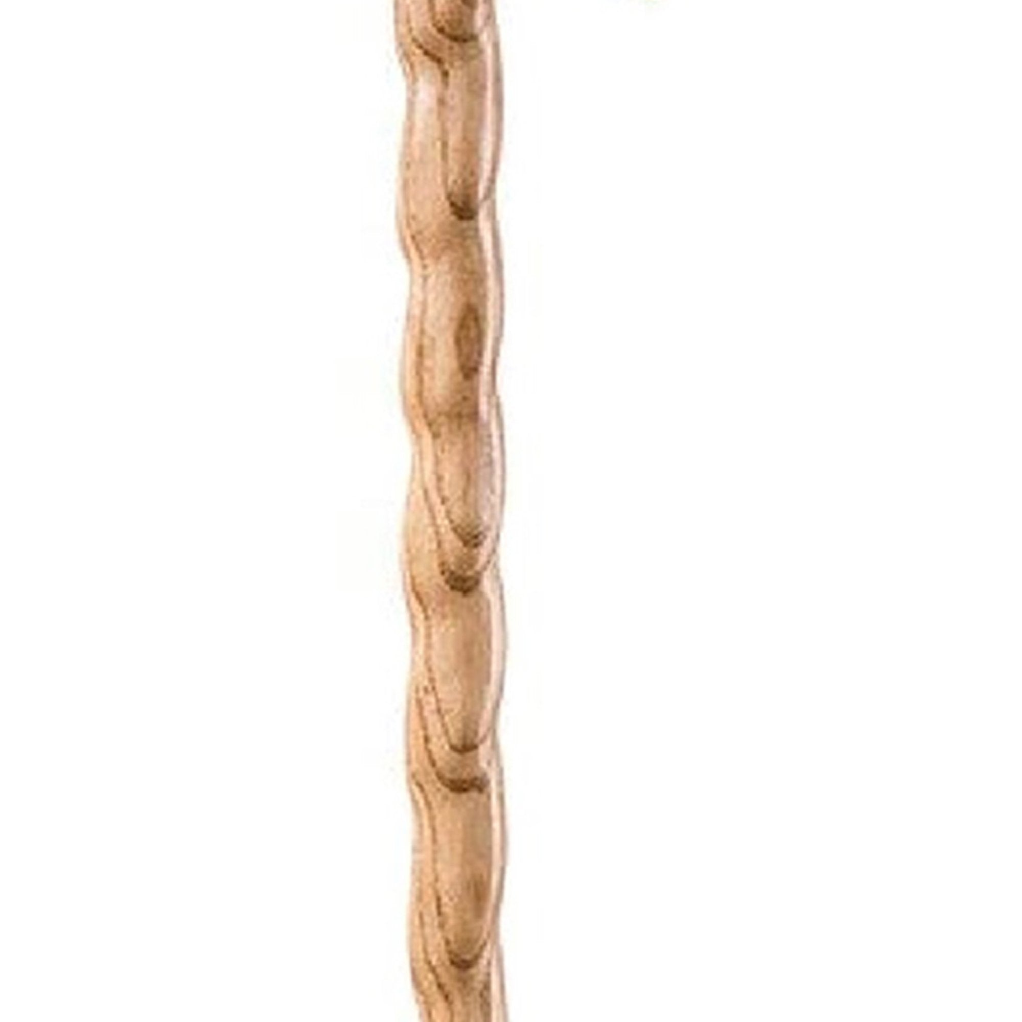 Brazos™ Twisted Oak Hitchhiker Handcrafted Walking Stick, 58-Inch, Tan (1 Unit)