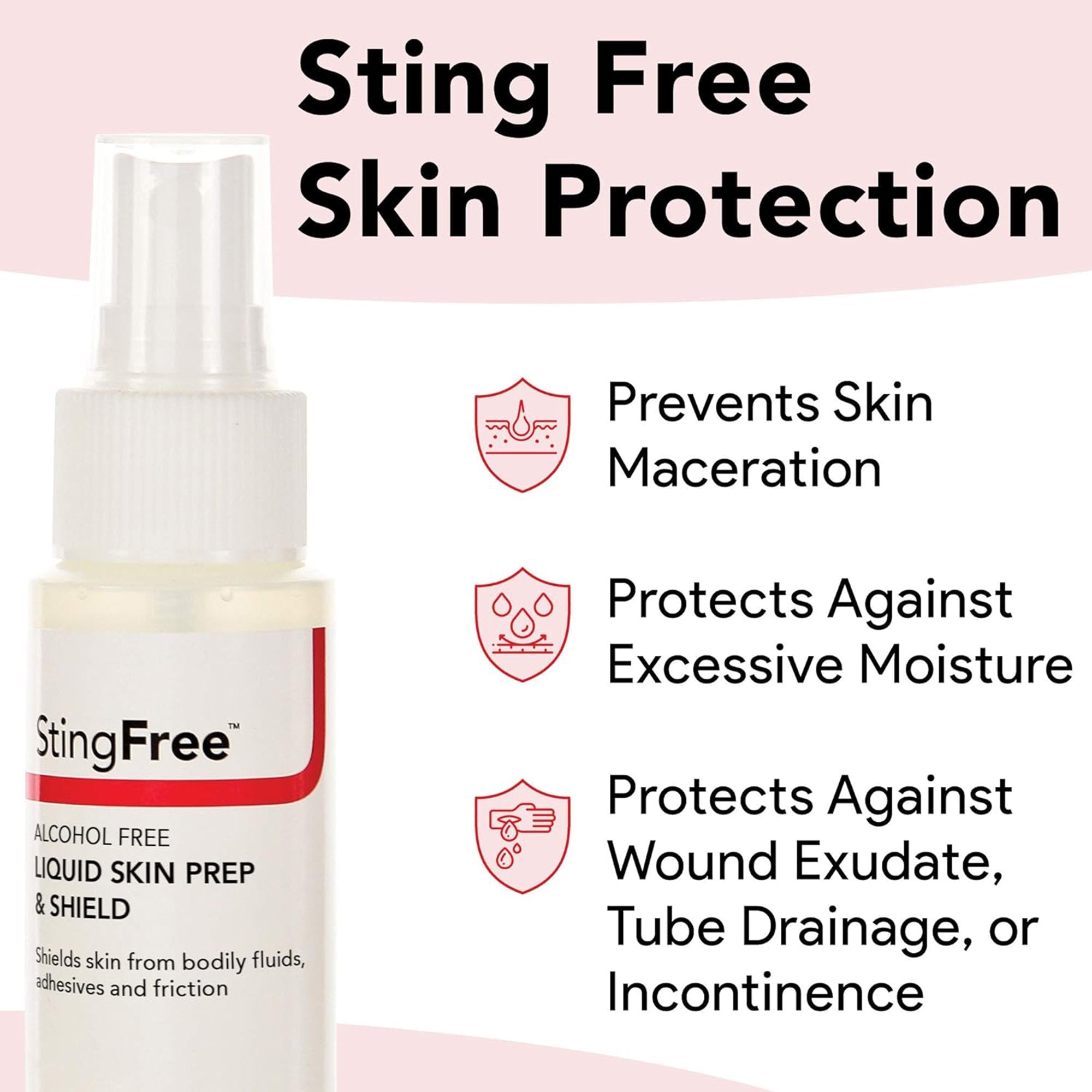 StingFree™ Scented Skin Protectant, 2 oz. Spray Bottle (12 Units)