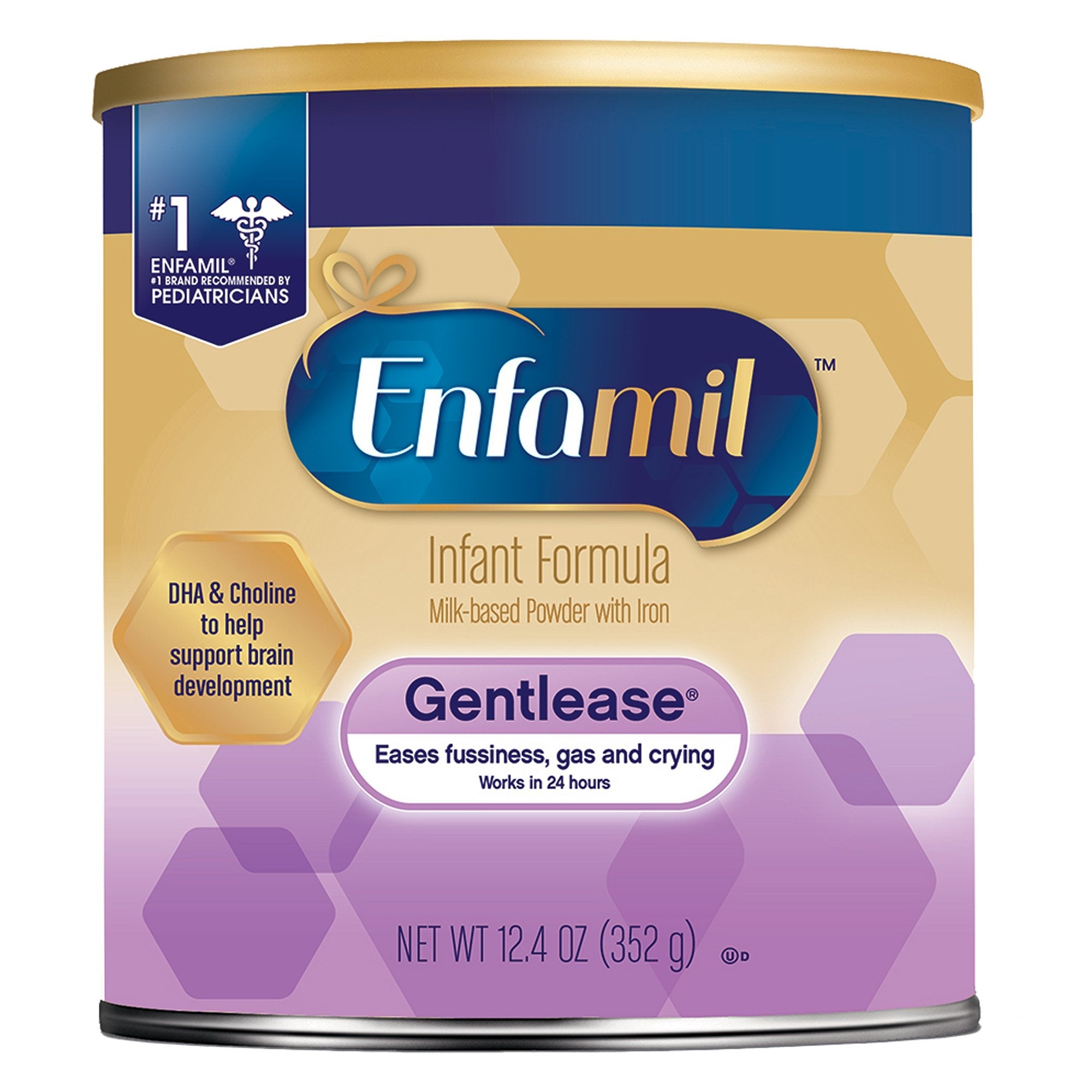 Enfamil® Gentlease® Powder Infant Formula, 12.4-ounce Can (1 Unit)