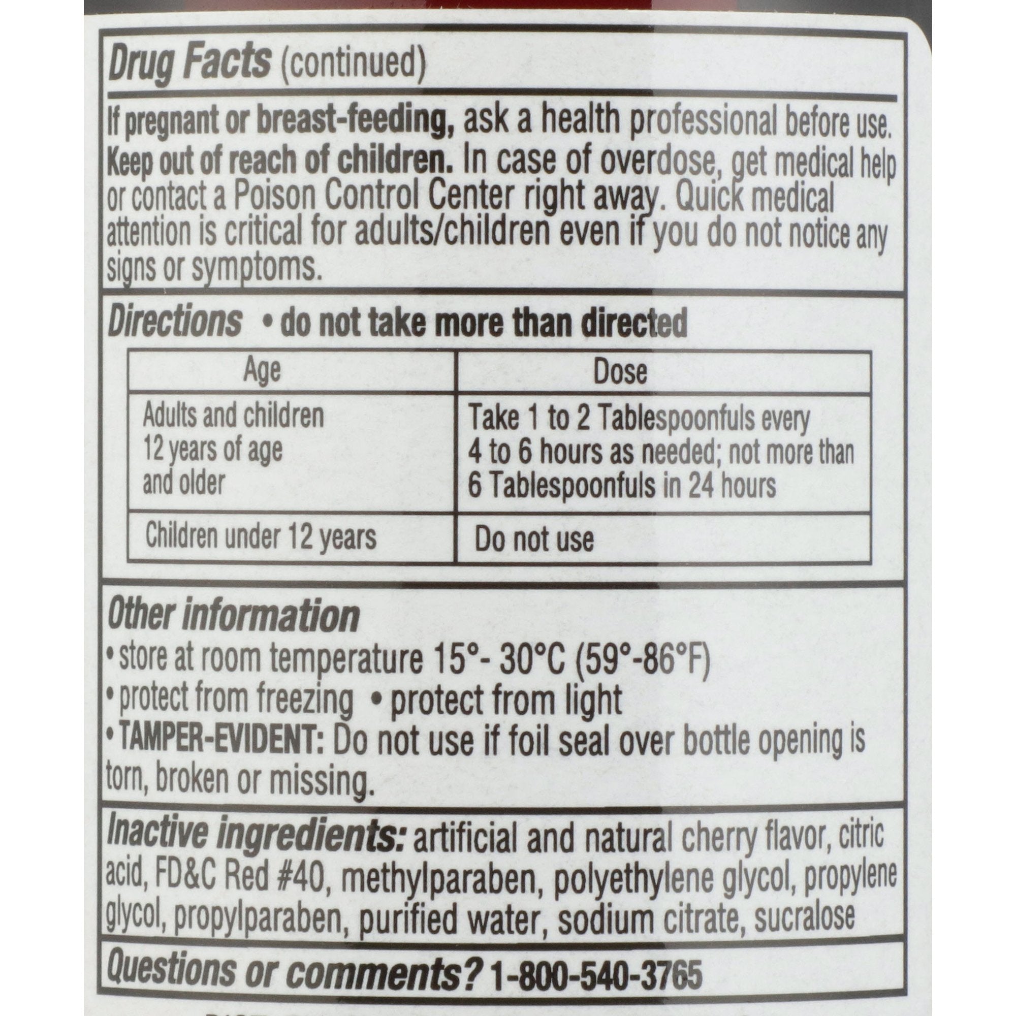 Geri-Care® Acetaminophen Pain Relief, 8 fl. oz. (1 Unit)