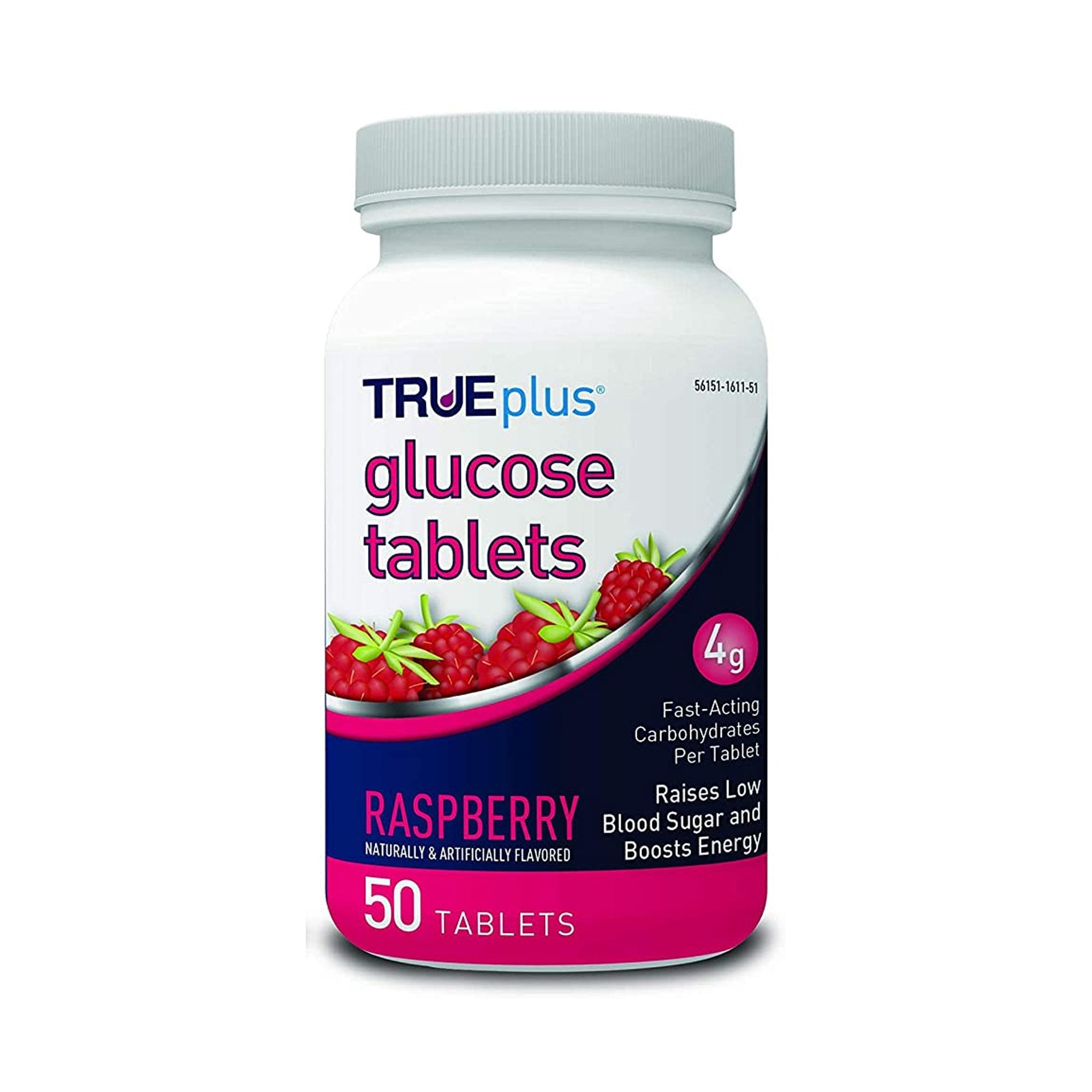 TRUEplus™ Raspberry Glucose Supplement (50 Units)