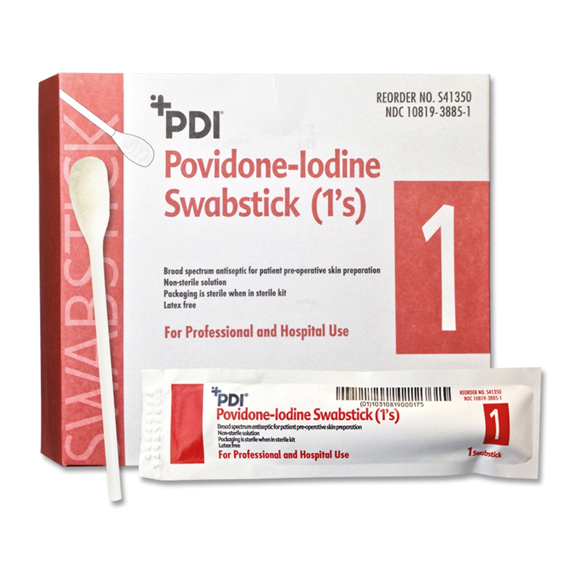 PDI® PVP Iodine Prep Swabstick (50 Units)