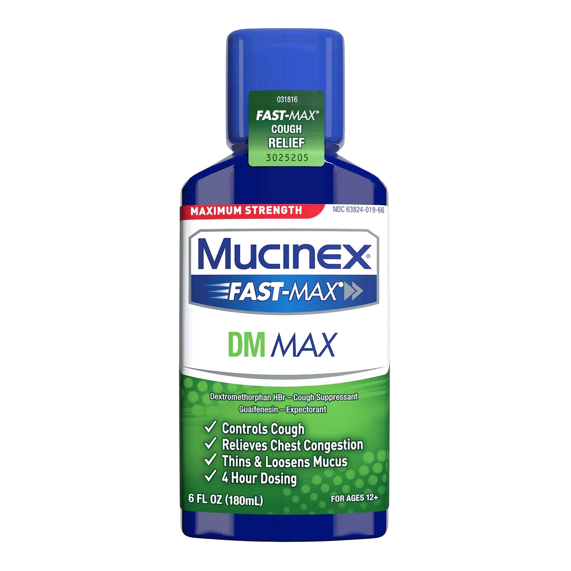 Mucinex® Fast-Max™ DM Max Guaifenesin / Dextromethorphan Cold and Cough Relief (1 Unit)