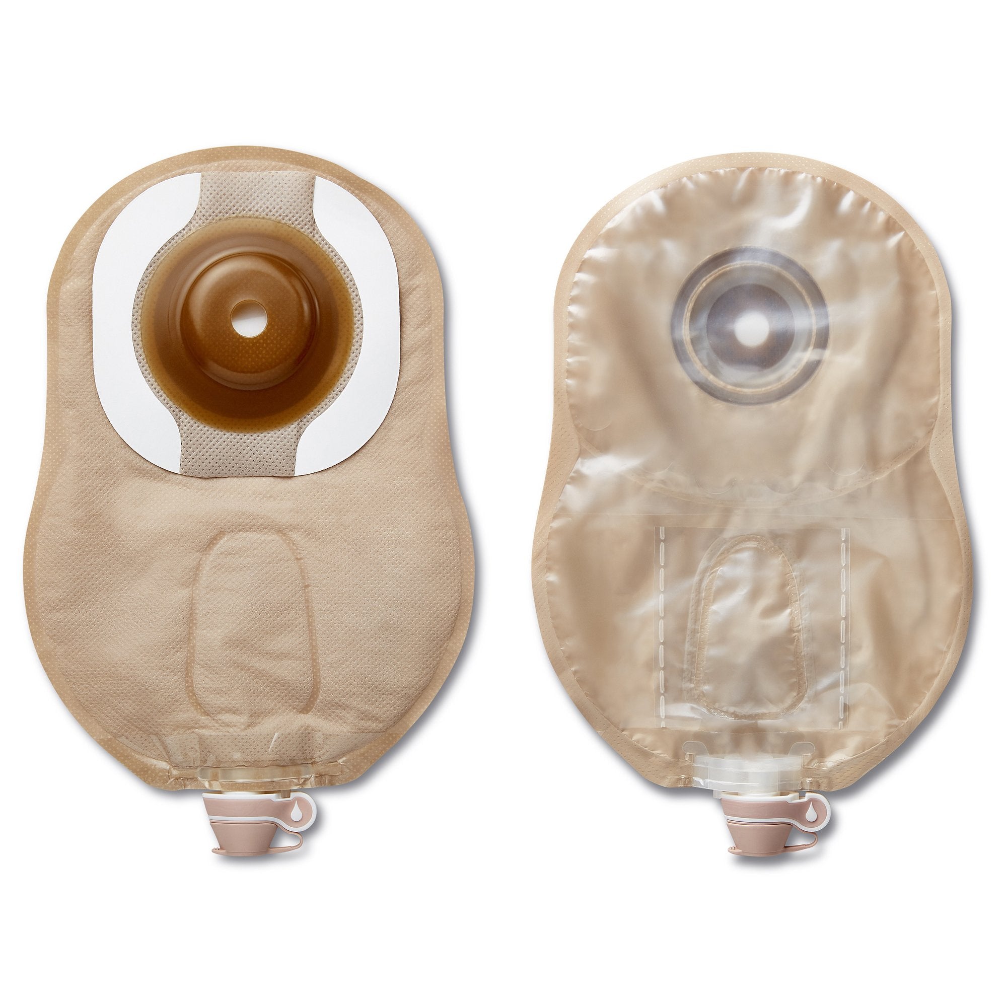 Premier™ One-Piece Drainable Ultra Clear Urostomy Pouch, 9 Inch Length, Up to 1 Inch Stoma (5 Units)