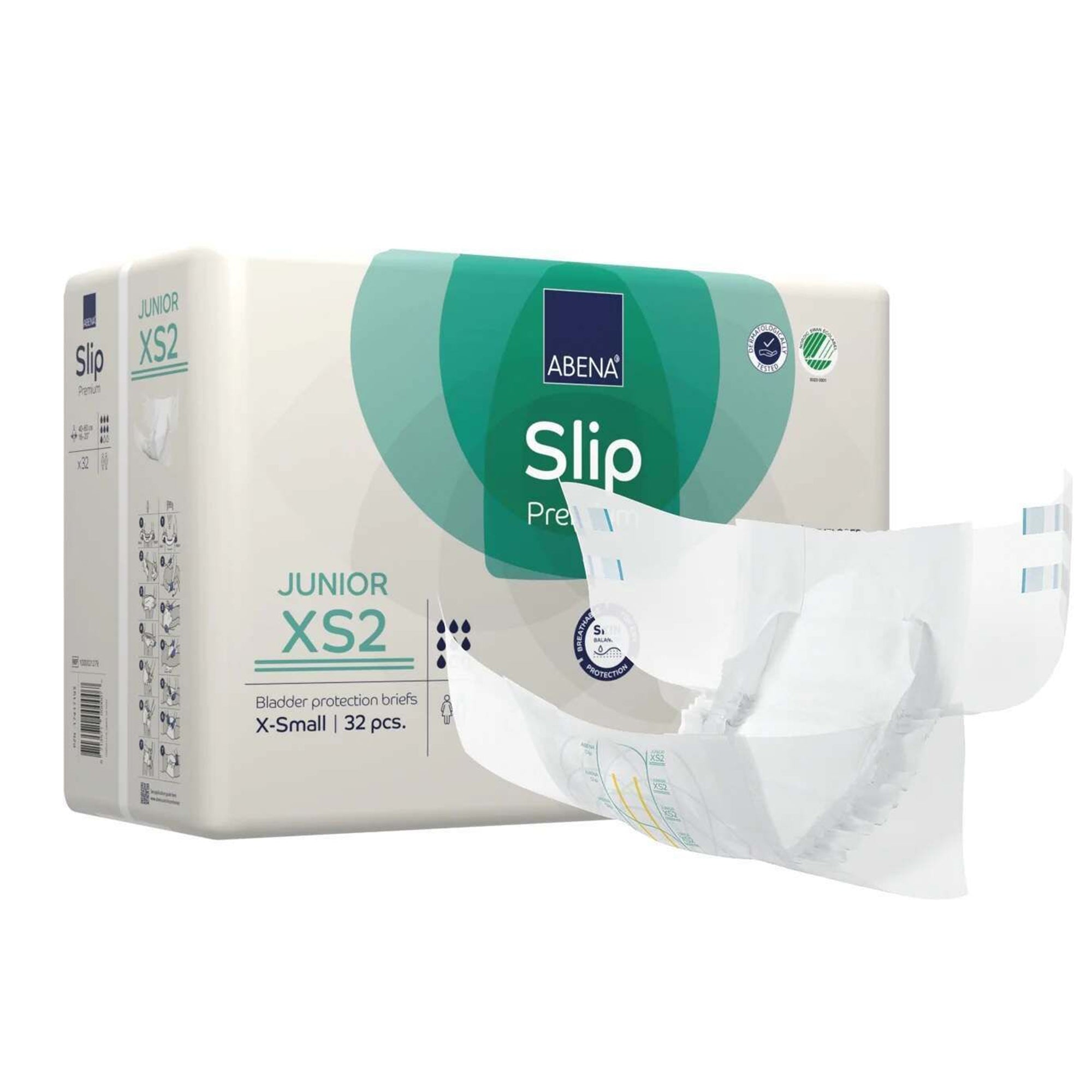 Abena® Slip Premium Junior XS2 - Extra Small Incontinence Briefs (32 Pack)