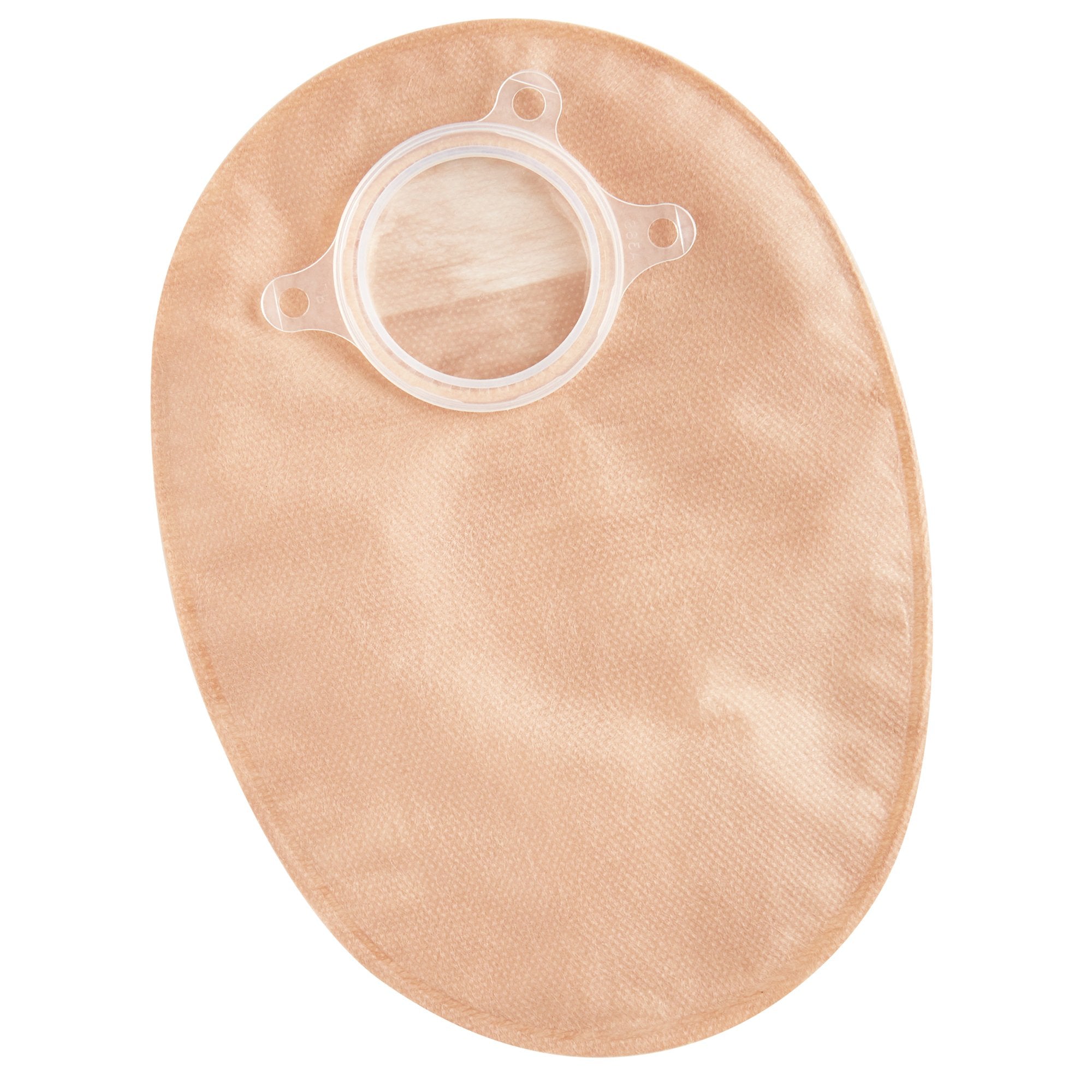 The Natura® + Two-Piece Closed End Beige Filtered Ostomy Pouch, 8 Inch Length, 2¼ Inch Flange (30 Units)