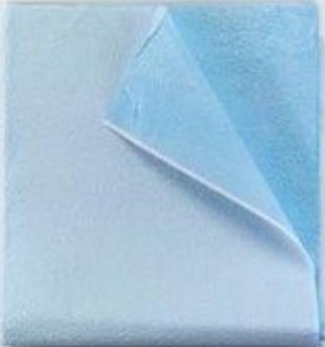 Tidi® Everyday Blue Flat Stretcher Sheet, 40 x 48 Inch (100 Units)