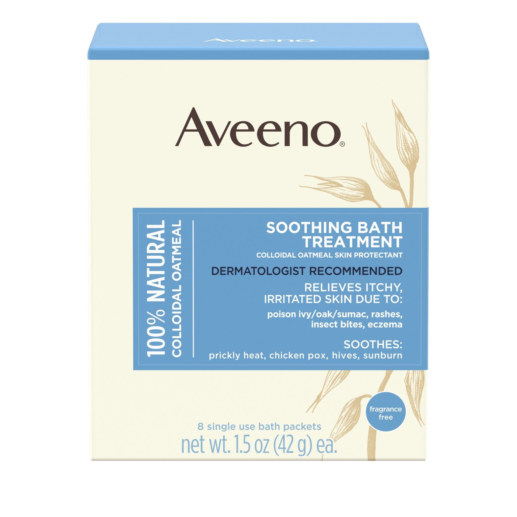 Aveeno® Soothing Oatmeal Bath Treatment, 1.5 oz. Packet (192 Units)