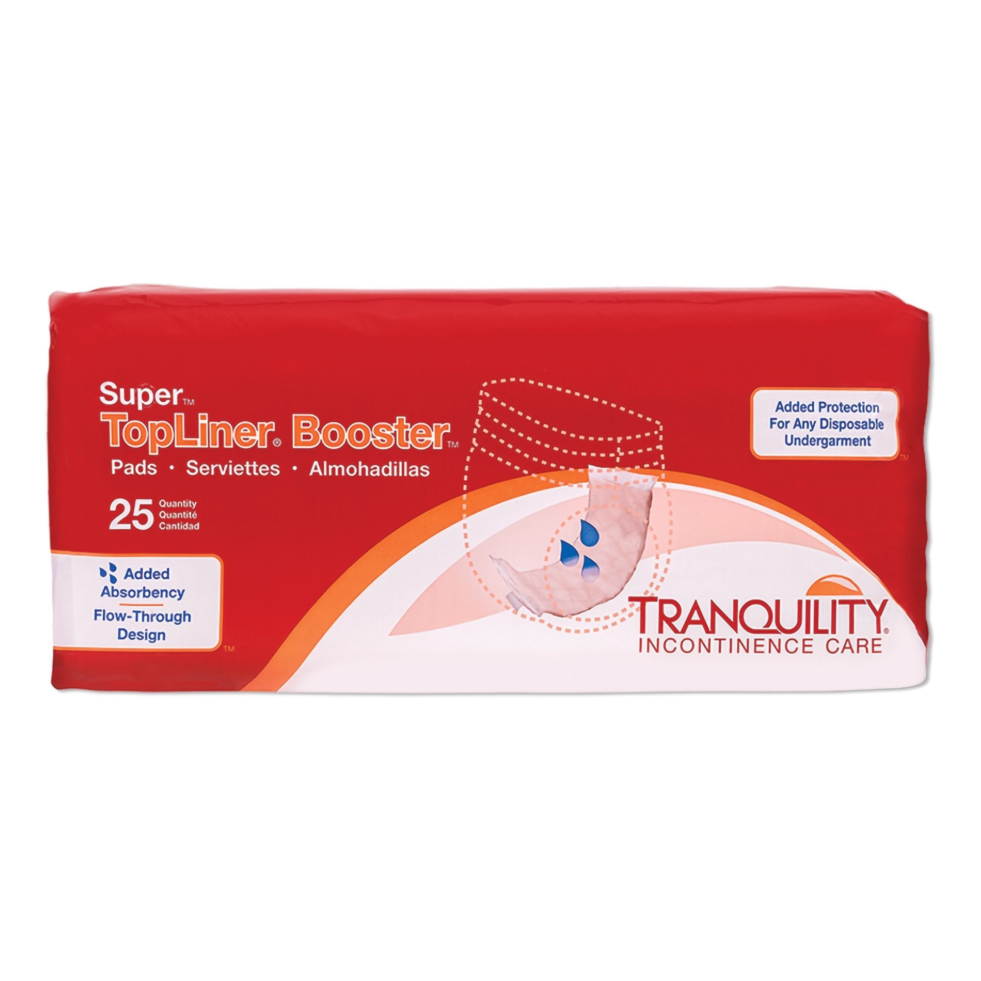 TopLiner™ Super Absorbency Booster Pads, 4.25x15" - 200 Pack