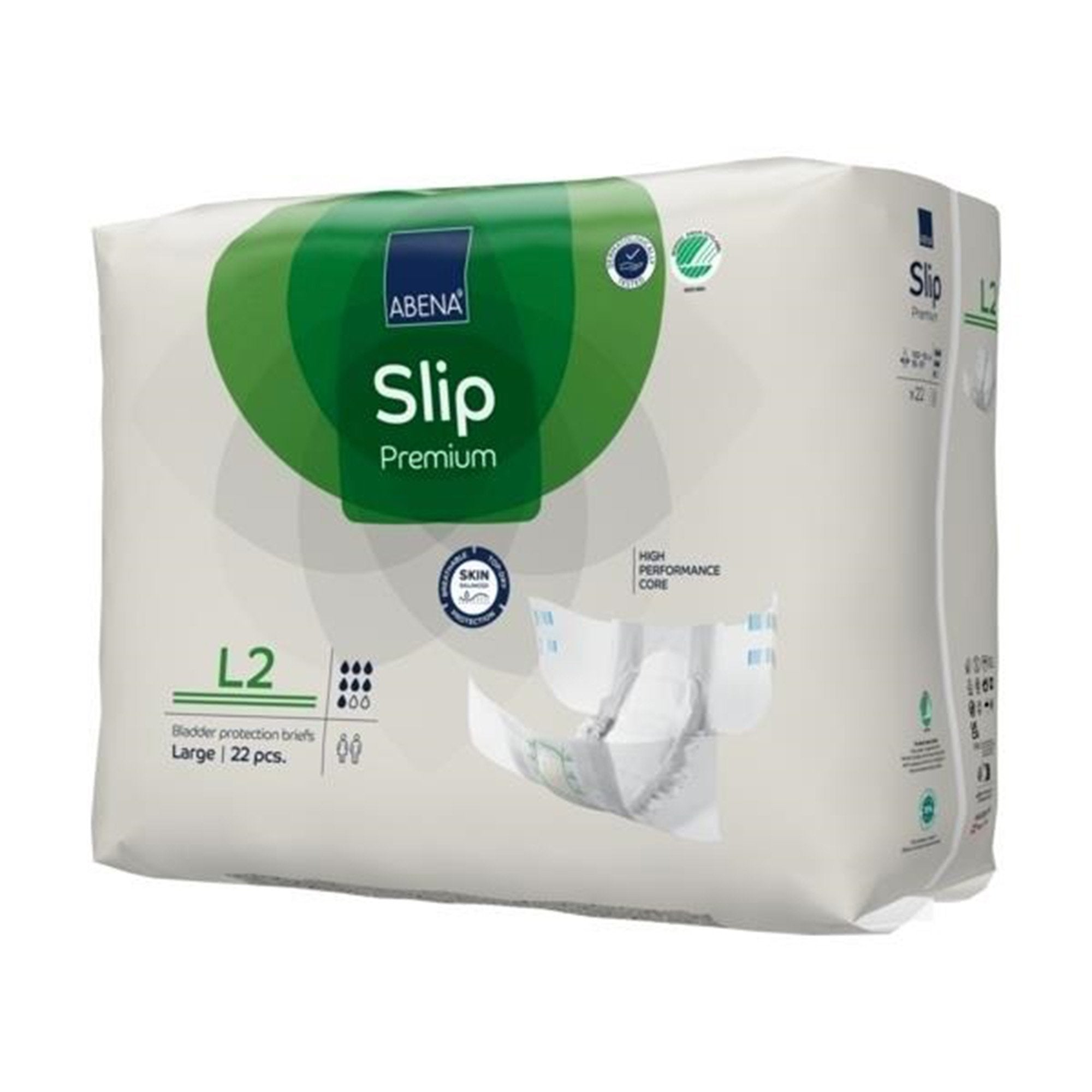 Abena® Slip Premium L2 Incontinence Brief, Large (22 Units)