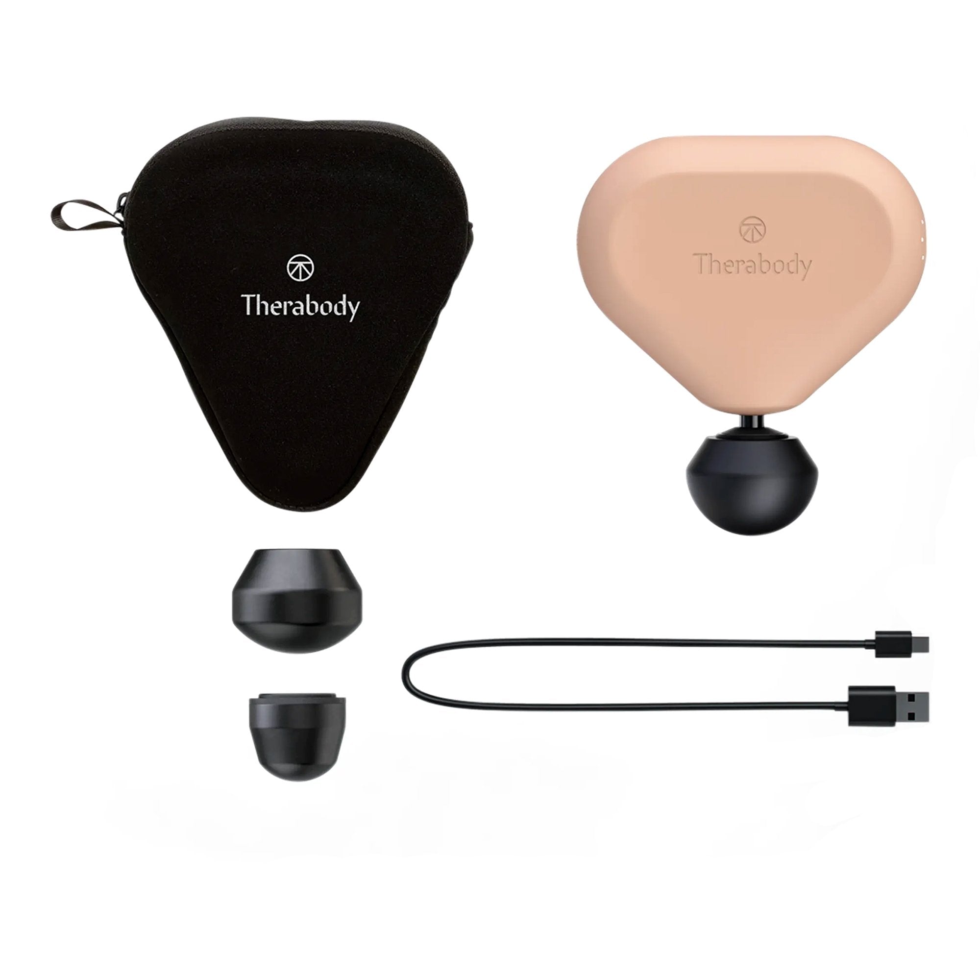 Theragun mini™ Hand-Held Massager, Desert Rose (1 Unit)