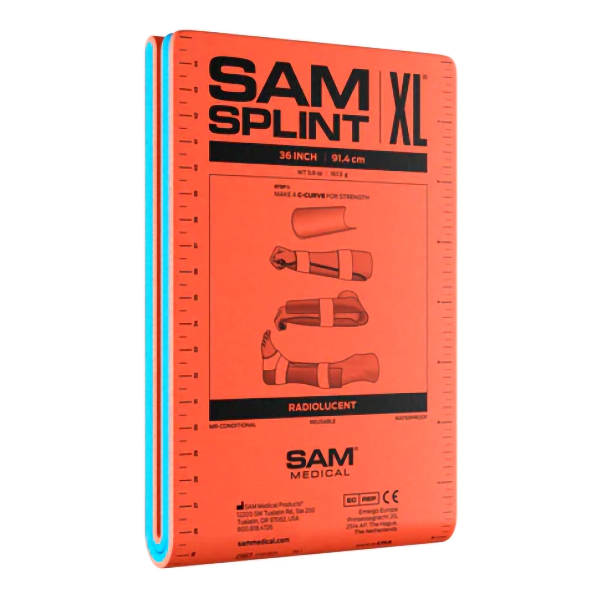 Sam® Arm Splint, 4½ inches x 1 Yard (60 Units)