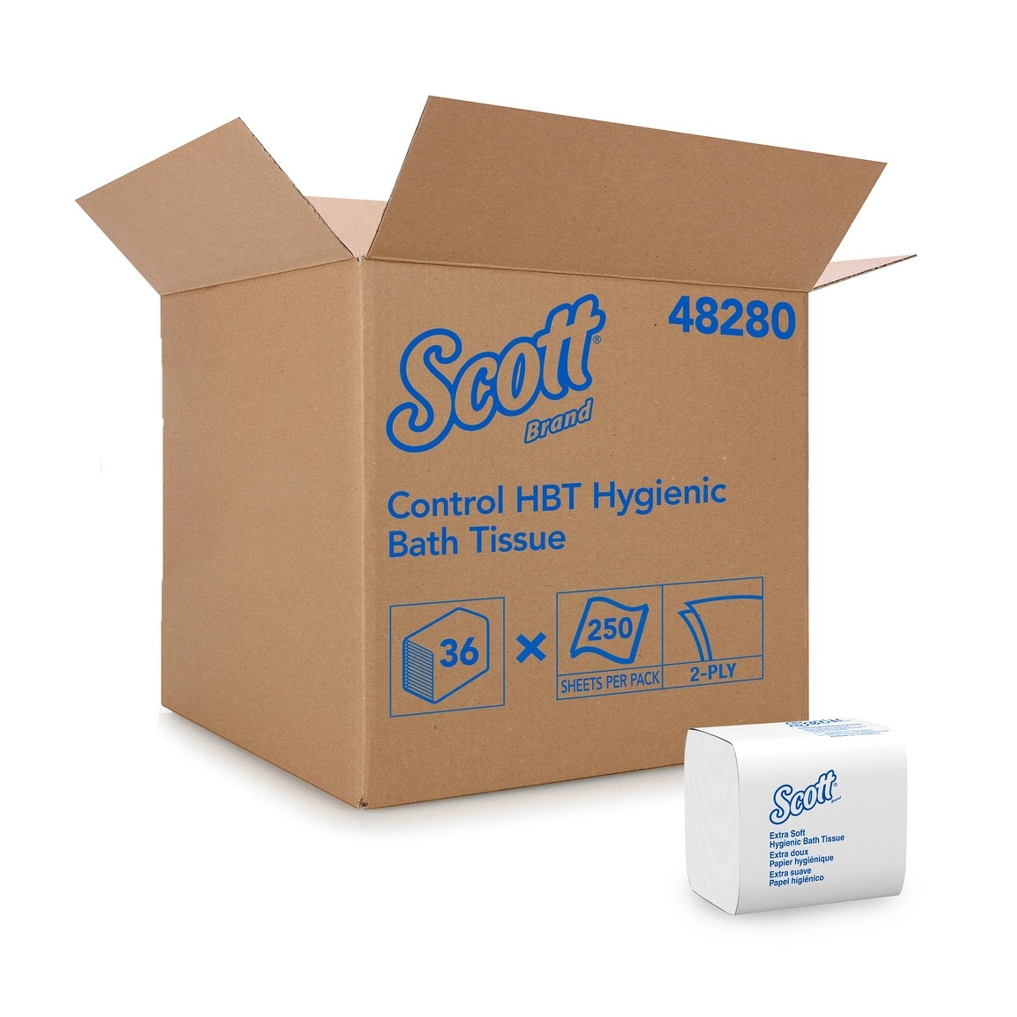 Scott® Control Hygienic High-Capacity Toilet Tissue (36 Units)