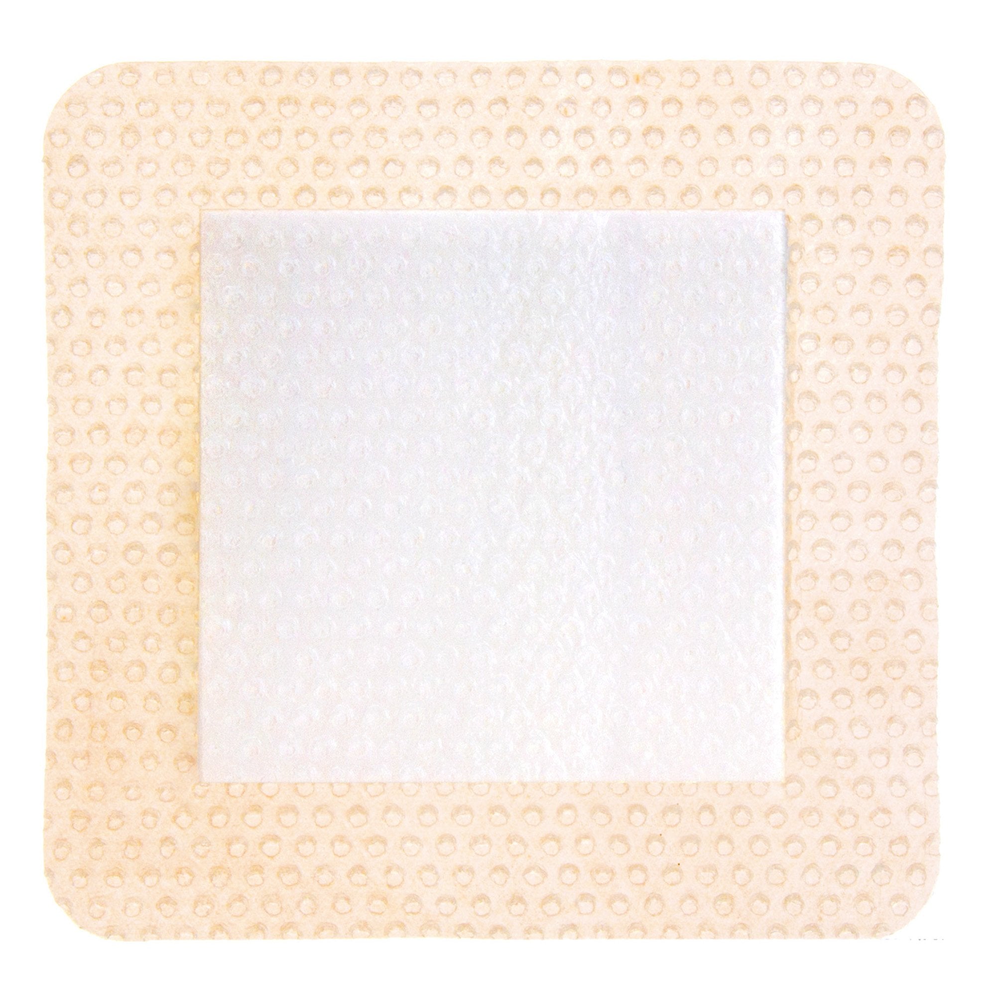 ComfortFoam™ Border Silicone Adhesive with Border Silicone Foam Dressing, 4 x 8 Inch (5 Units)