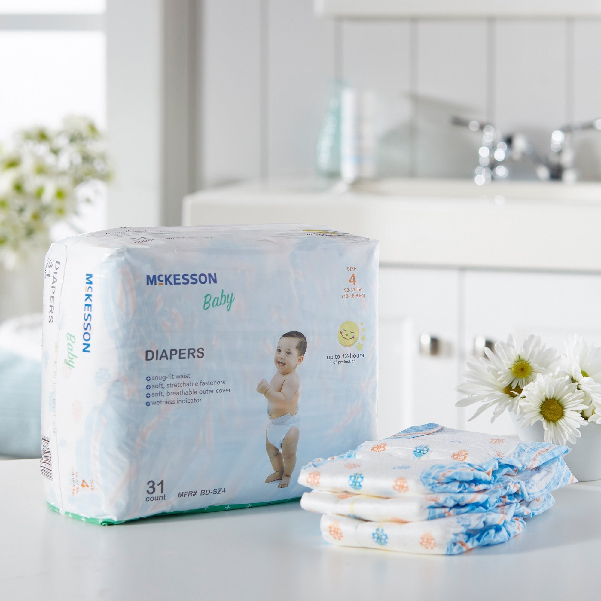 McKesson Baby Diaper, Size 4 (1 Unit)