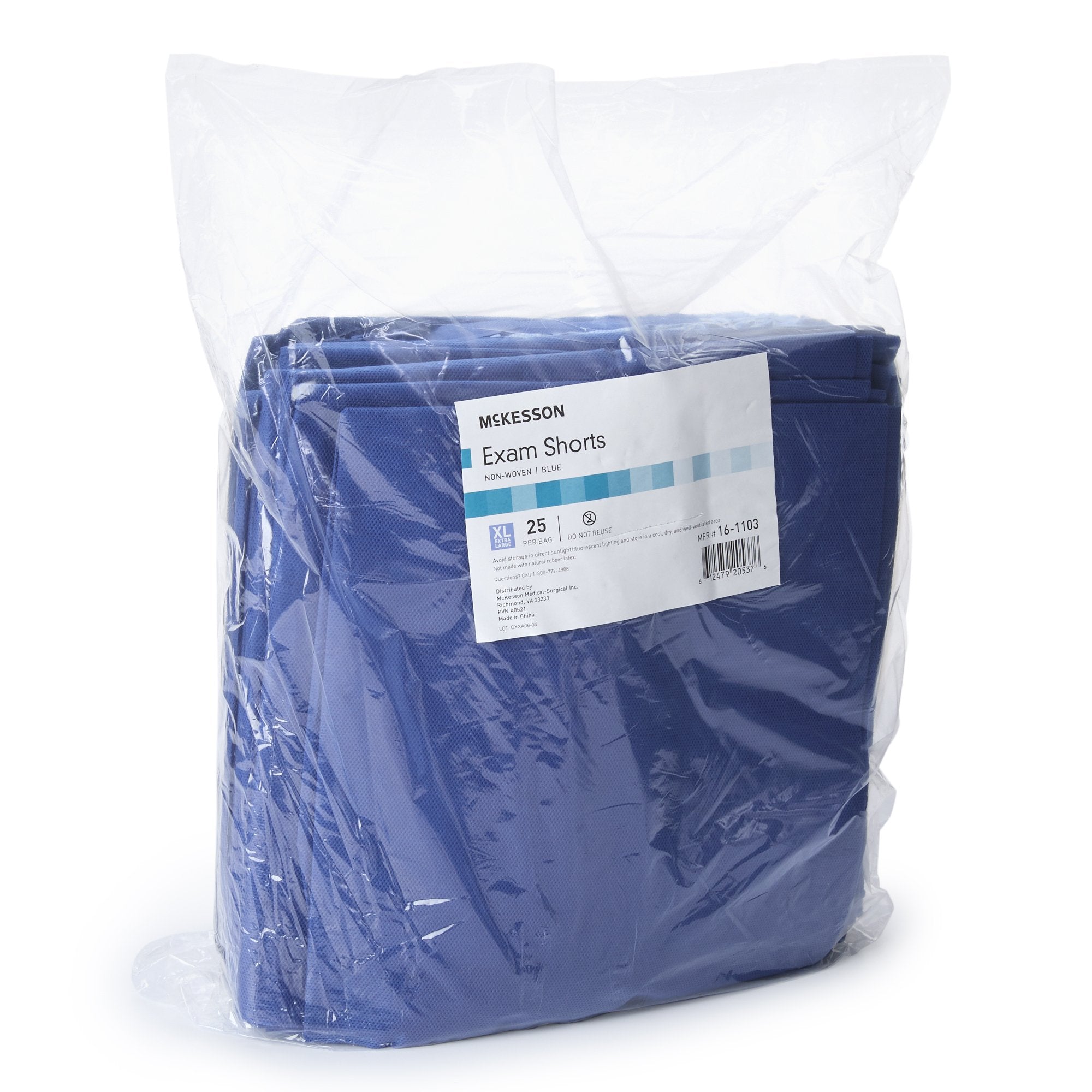 McKesson Patient Exam Shorts, X-Large (25 Units)