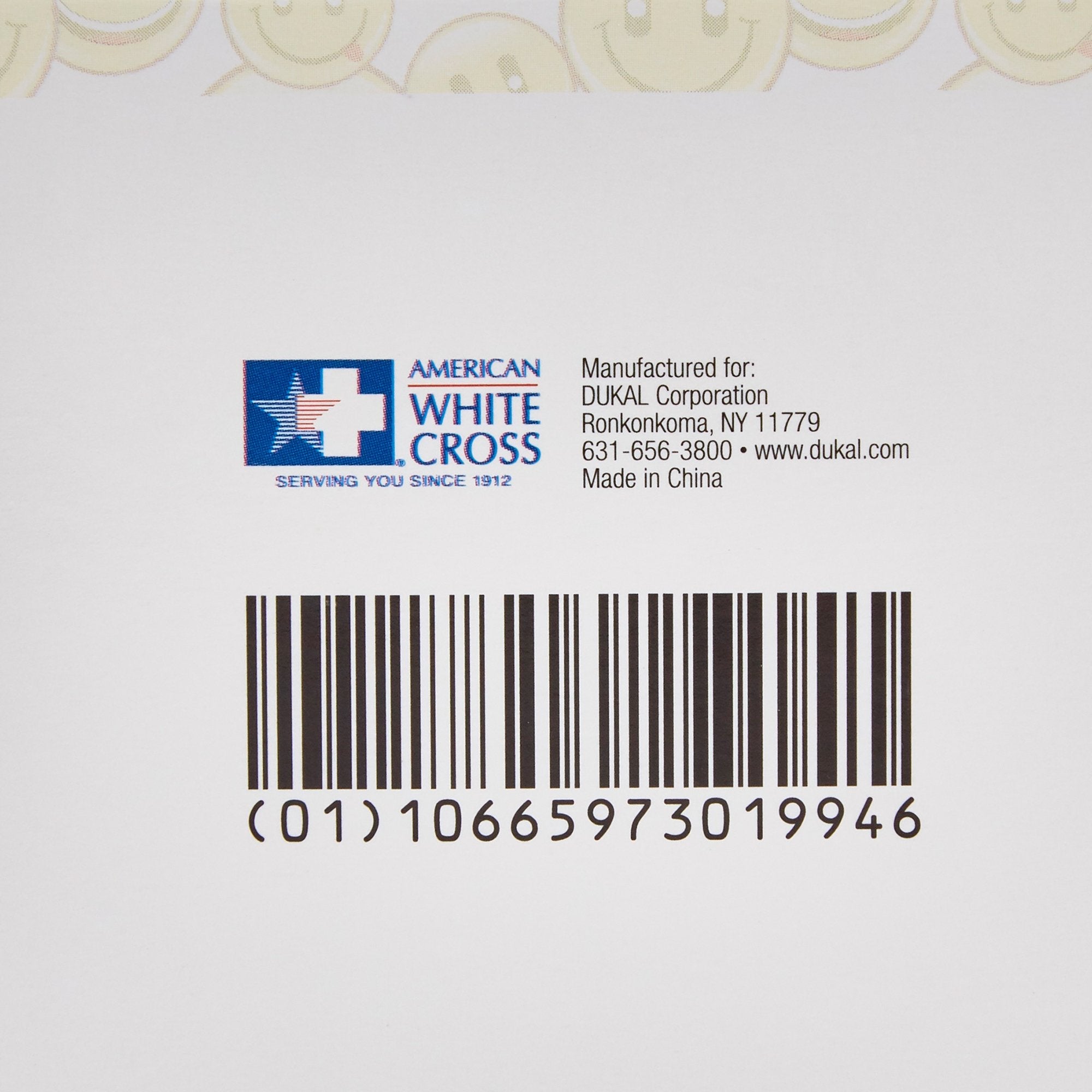 American® White Cross First Aid Emojis Kid Design Adhesive Strip, ¾ x 3 Inch (1 Unit)