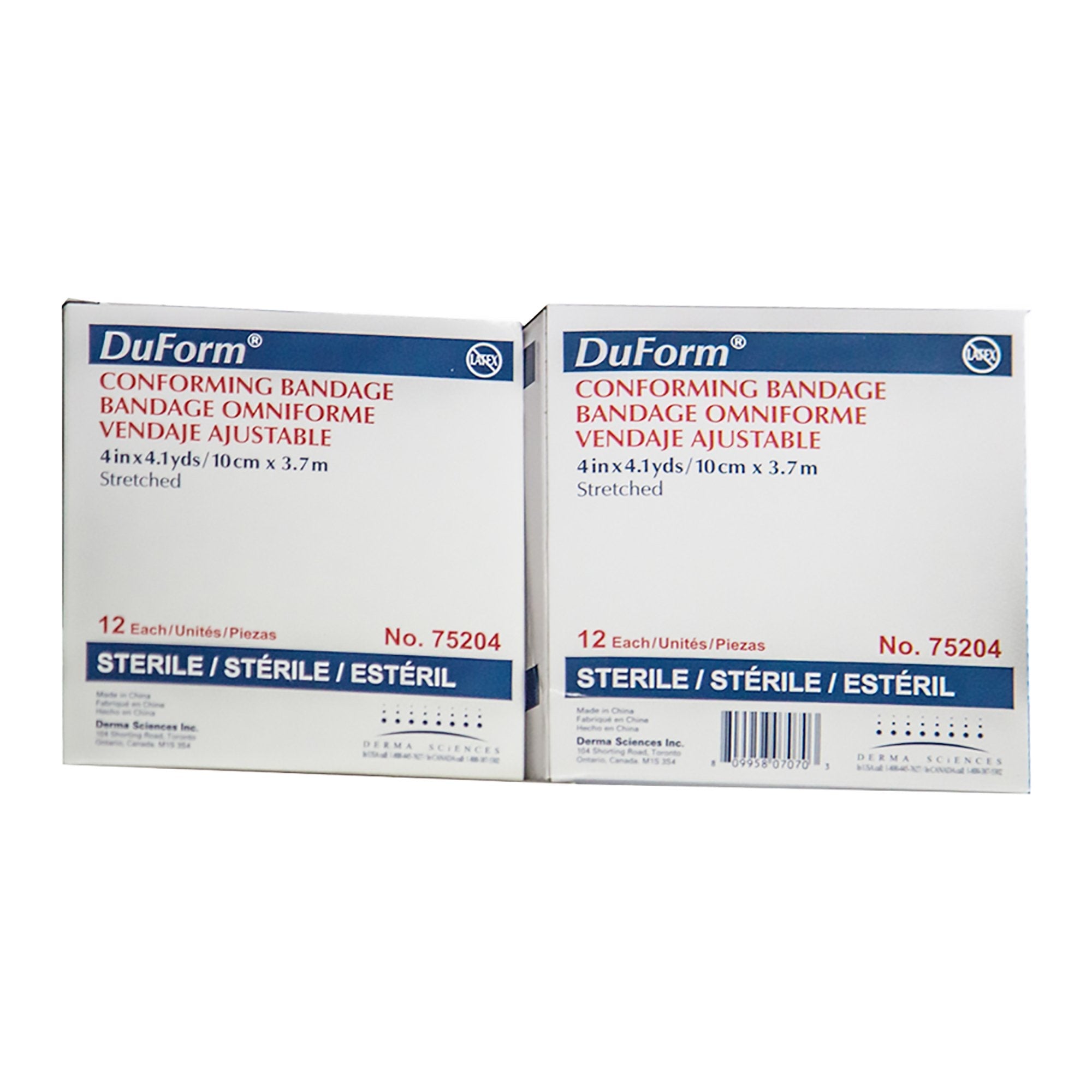 Duform® Sterile Conforming Bandage, 4 Inch x 4-1/10 Yard (96 Units)