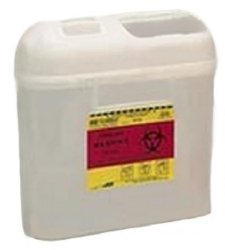 BD Sharps Container, 5.4 Quart, 11-7/10x 11-3/5 x 4-1/2 Inch (12 Units)