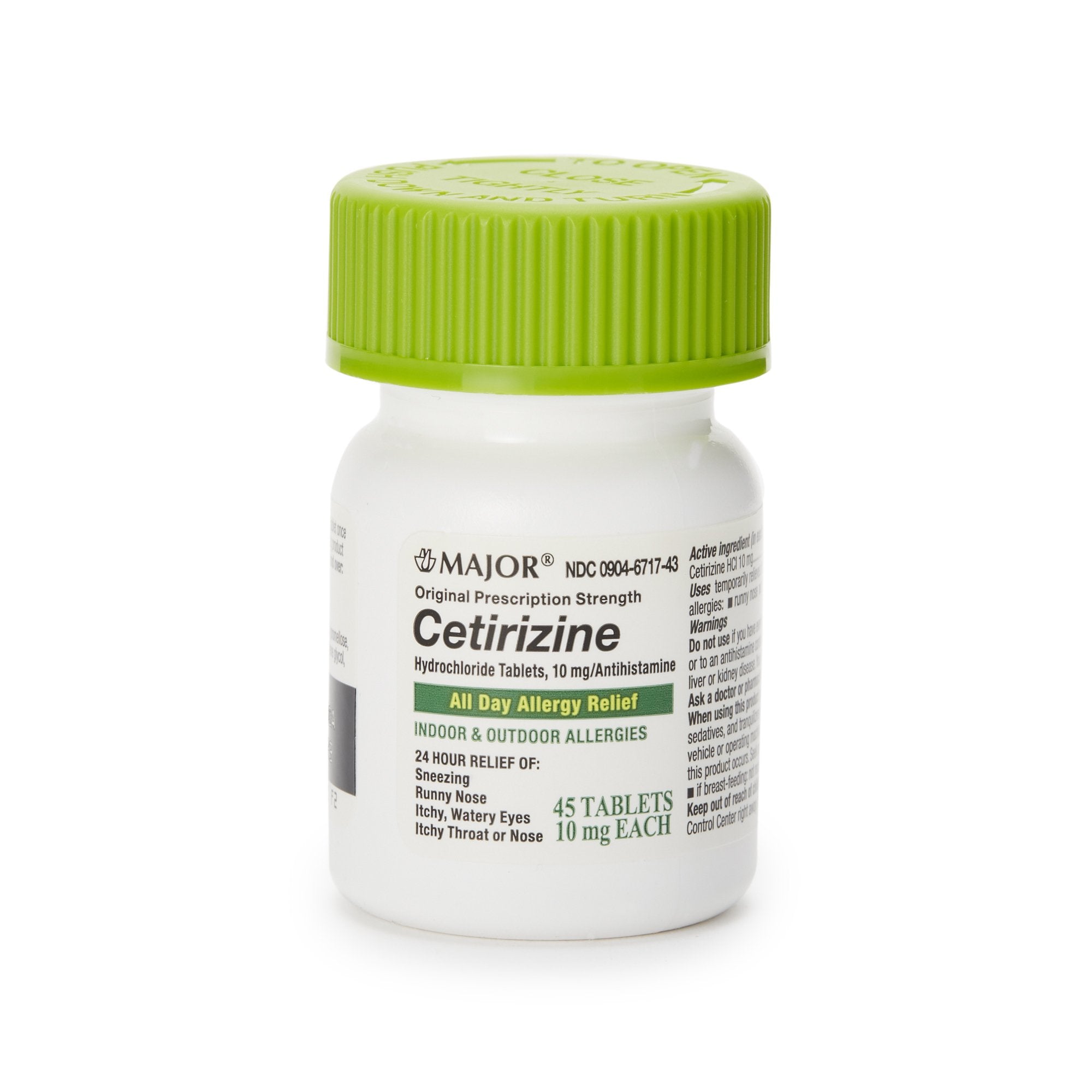 Major® Cetirizine Antihistamine (1 Unit)