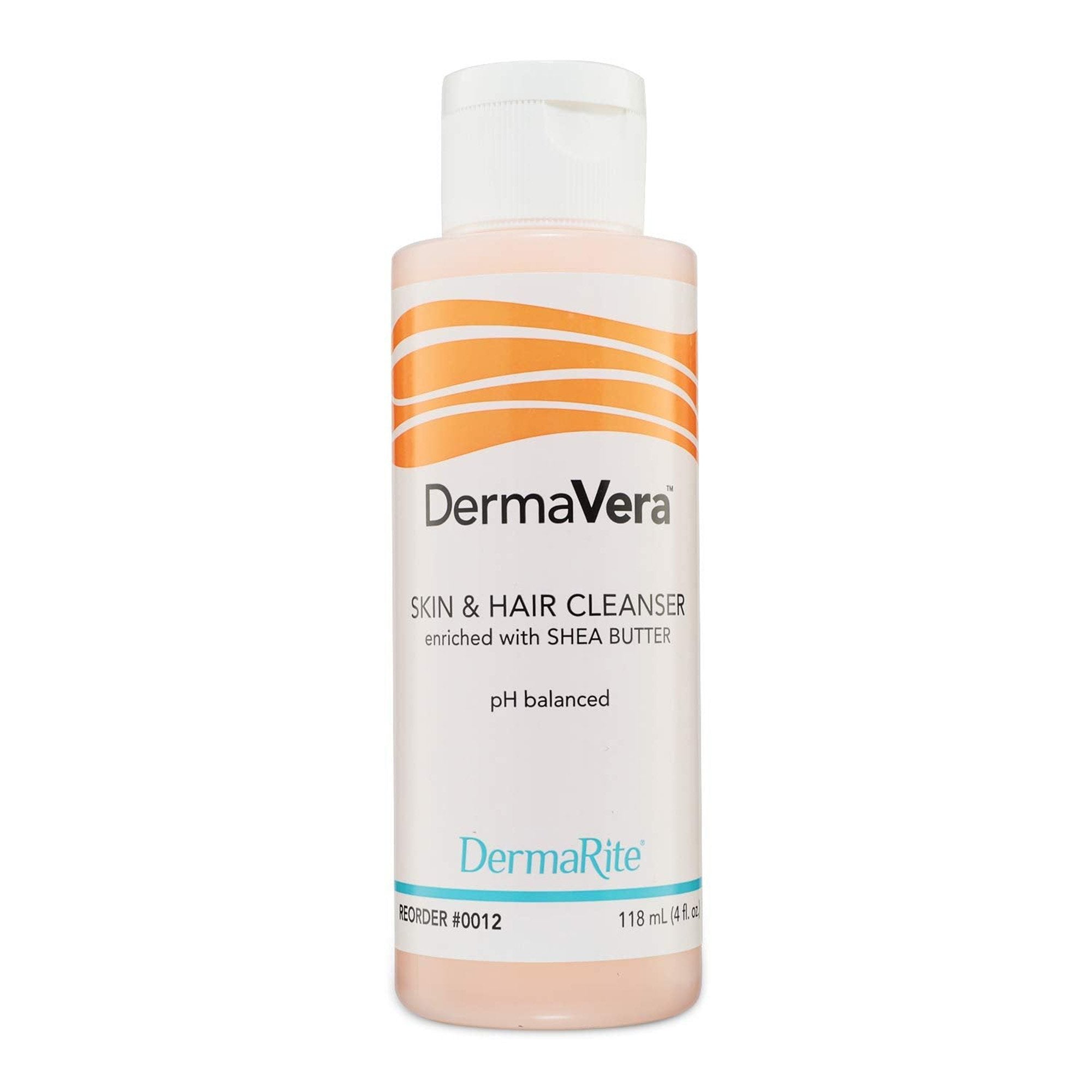 DermaVera® Shampoo and Body Wash 4 oz. Squeeze Bottle (96 Units)