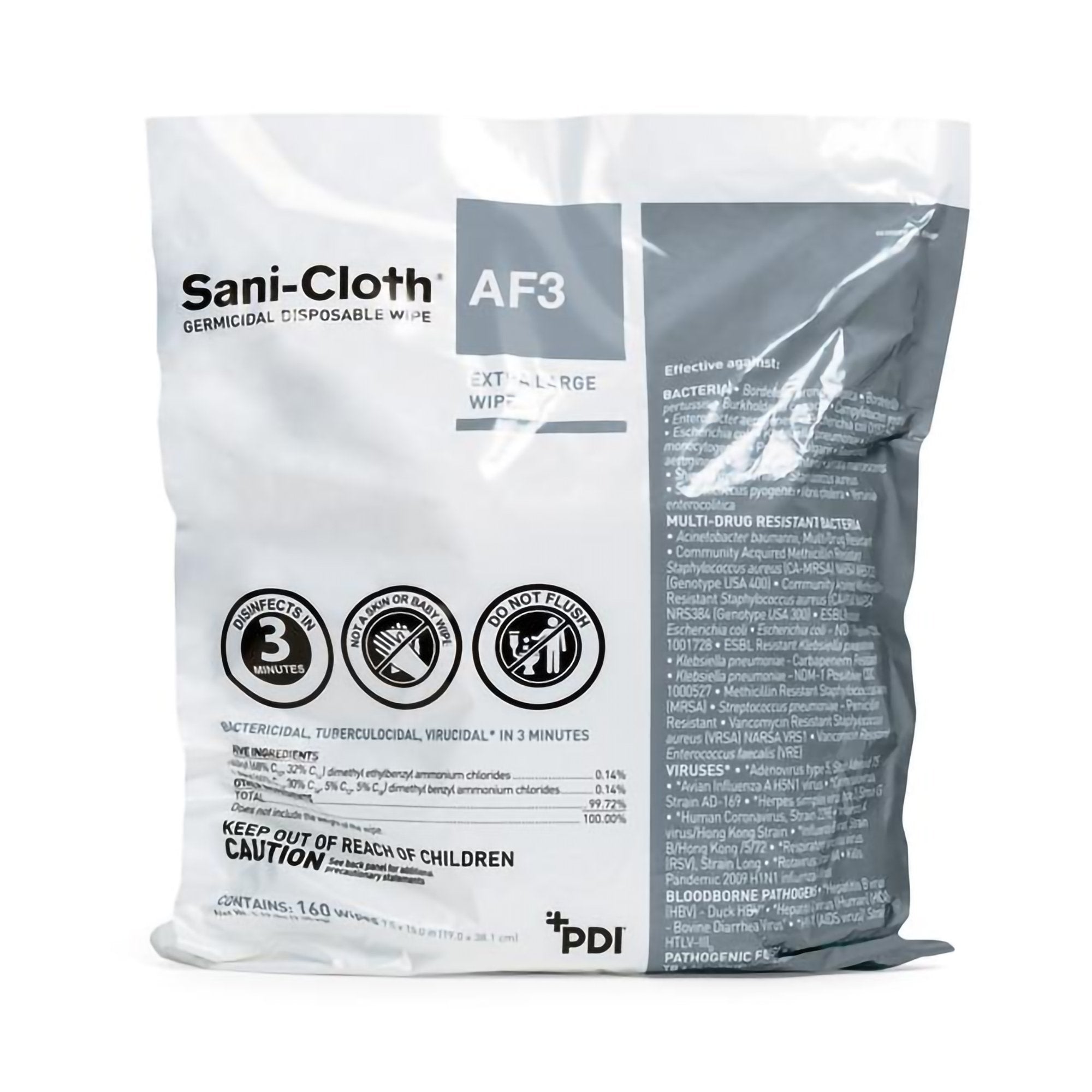 Sani-Cloth® AF3 Surface Disinfectant Cleaner (2 Units)