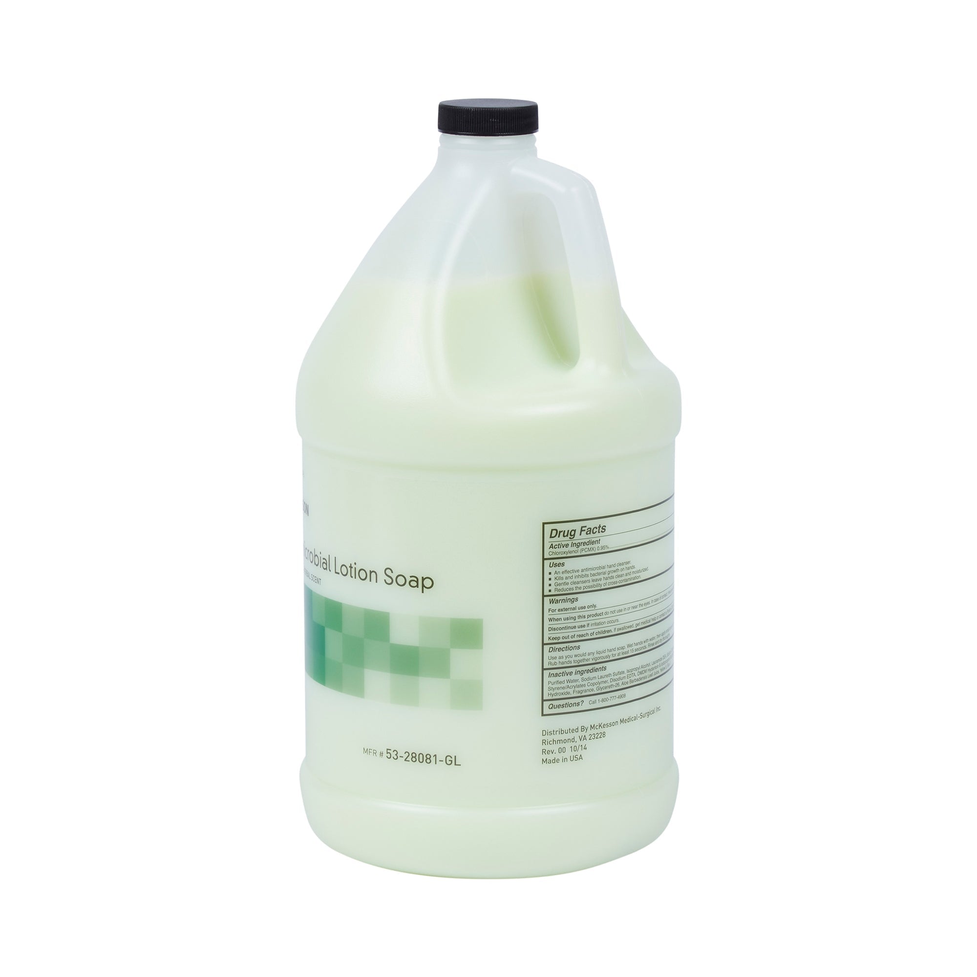 McKesson Herbal Antimicrobial Lotion Soap, 1-Gal Jug for Gentle Hand Care