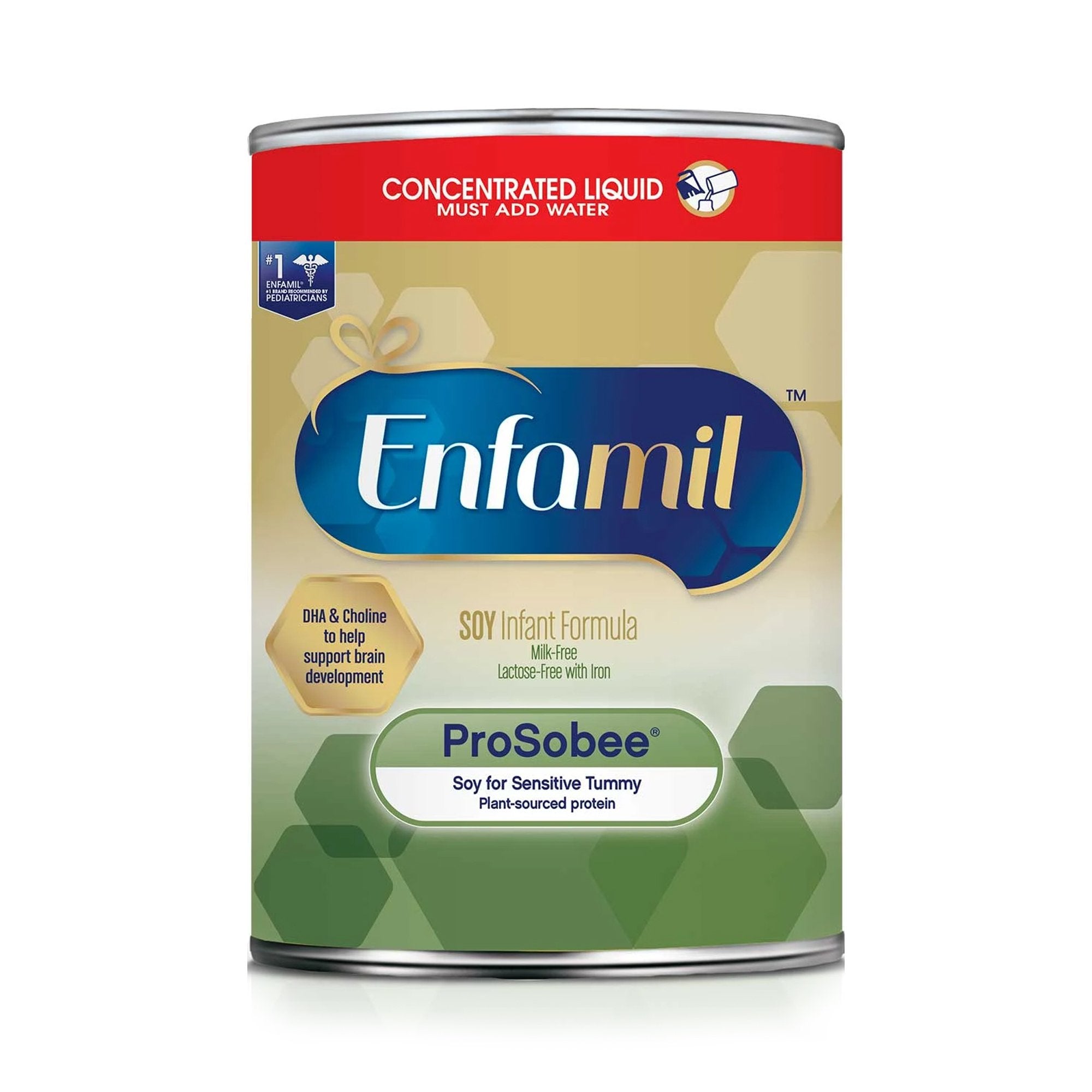 Enfamil® ProSobee® Lipil® Concentrate Infant Formula, 13-ounce Can (12 Units)