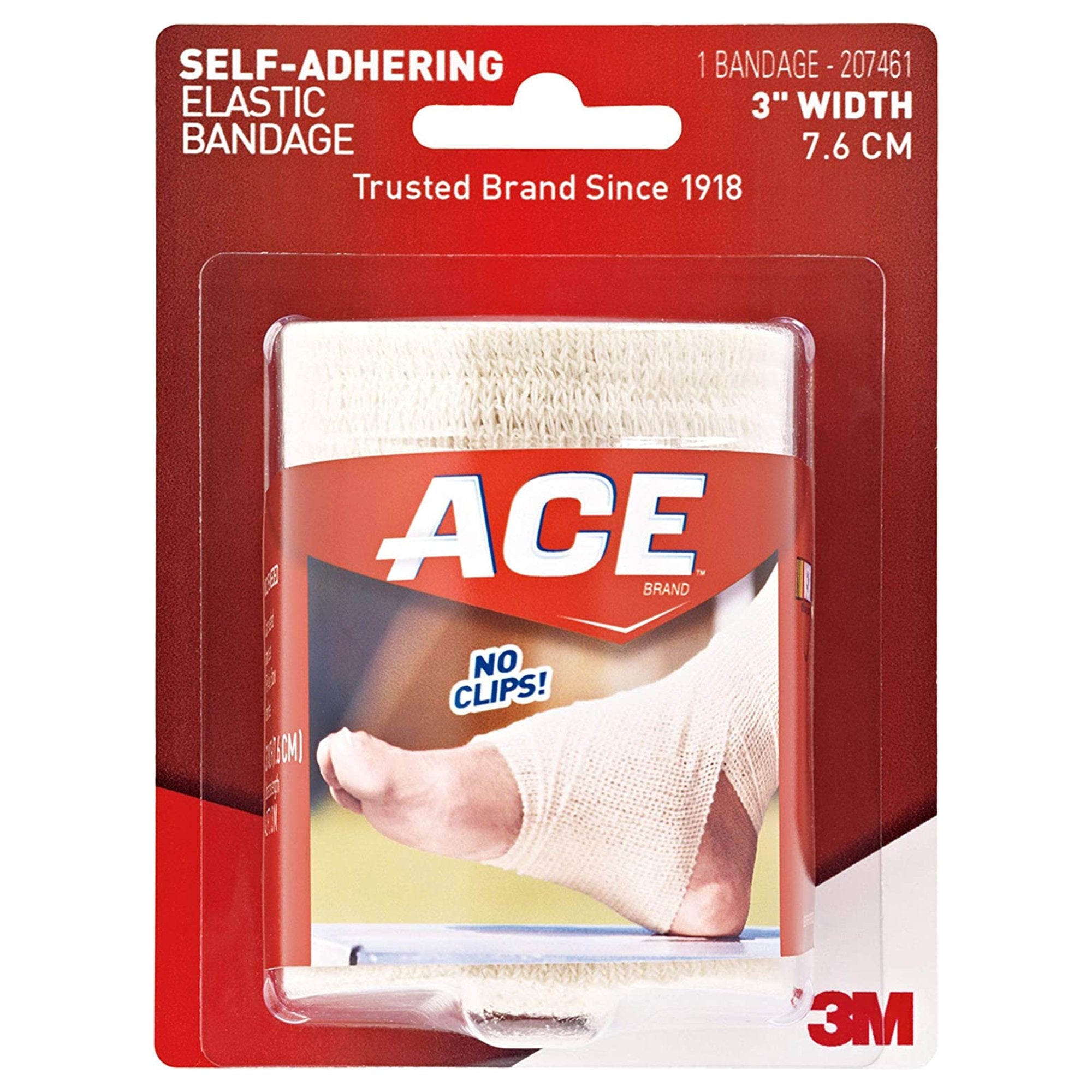 3M™ Ace™ Self-adherent Closure Elastic Bandage, 3-Inch Width (3 Units)