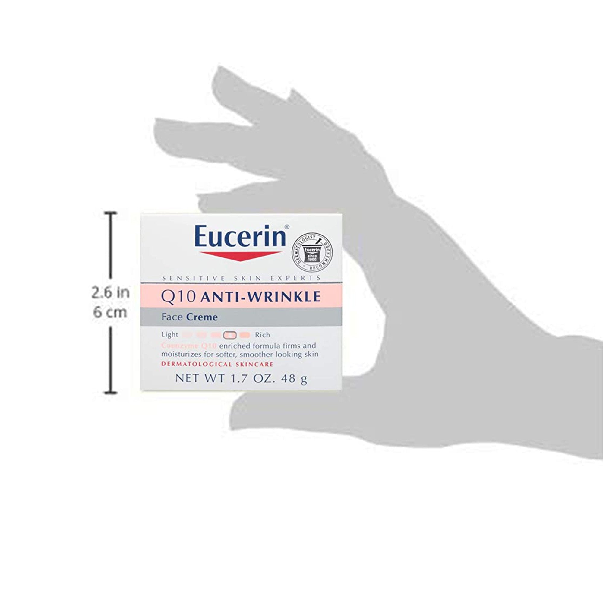 Eucerin® Q10 Anti-Wrinkle Sensitive Skin Face Cream, 1.7 oz. (1 Unit)