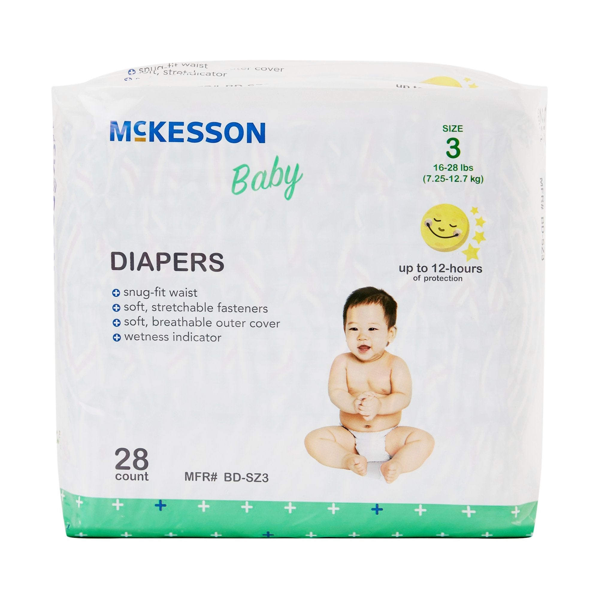 McKesson Baby Diapers, Size 3 (1 Unit)