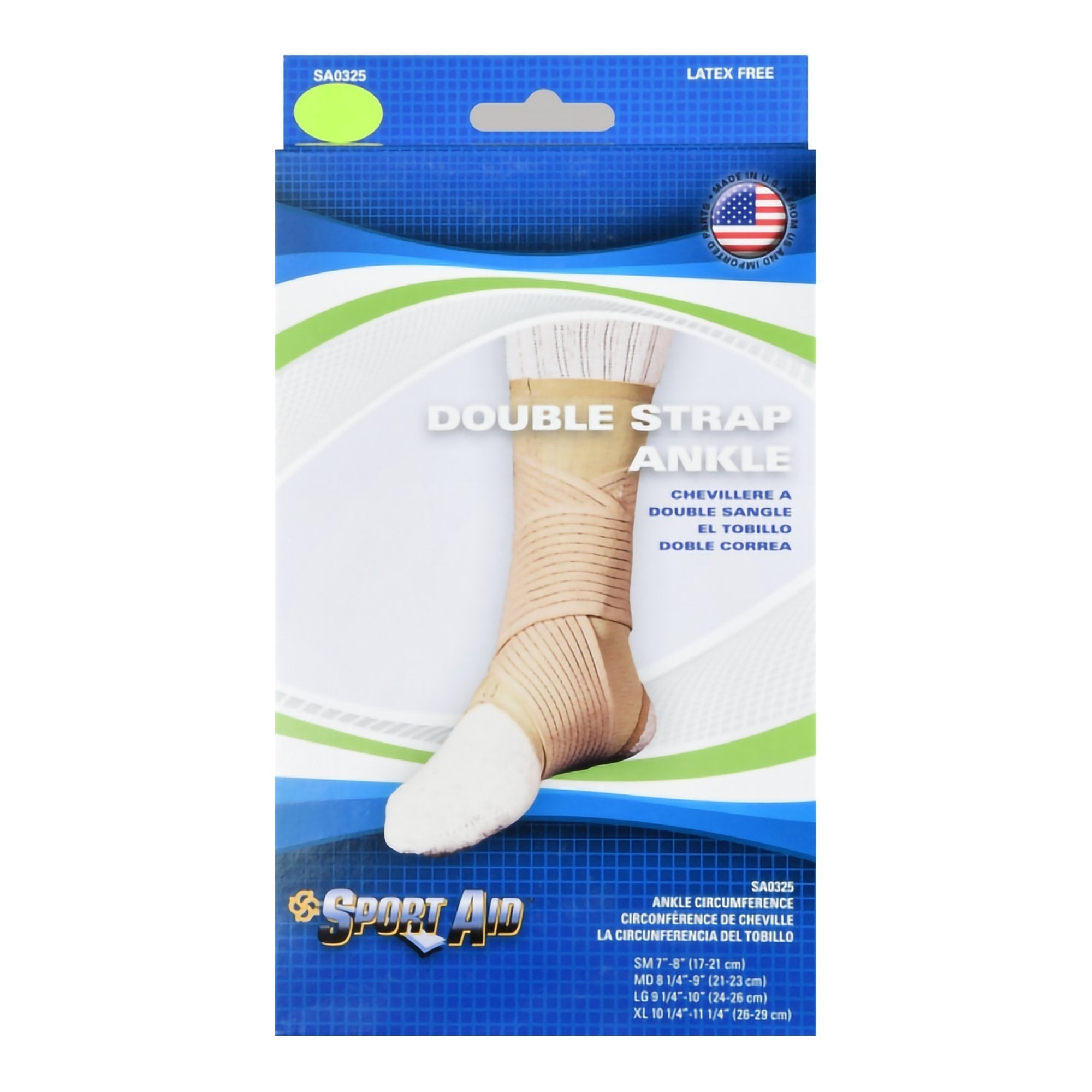 Sport Aid™ Ankle Support, Large, Beige (1 Unit)