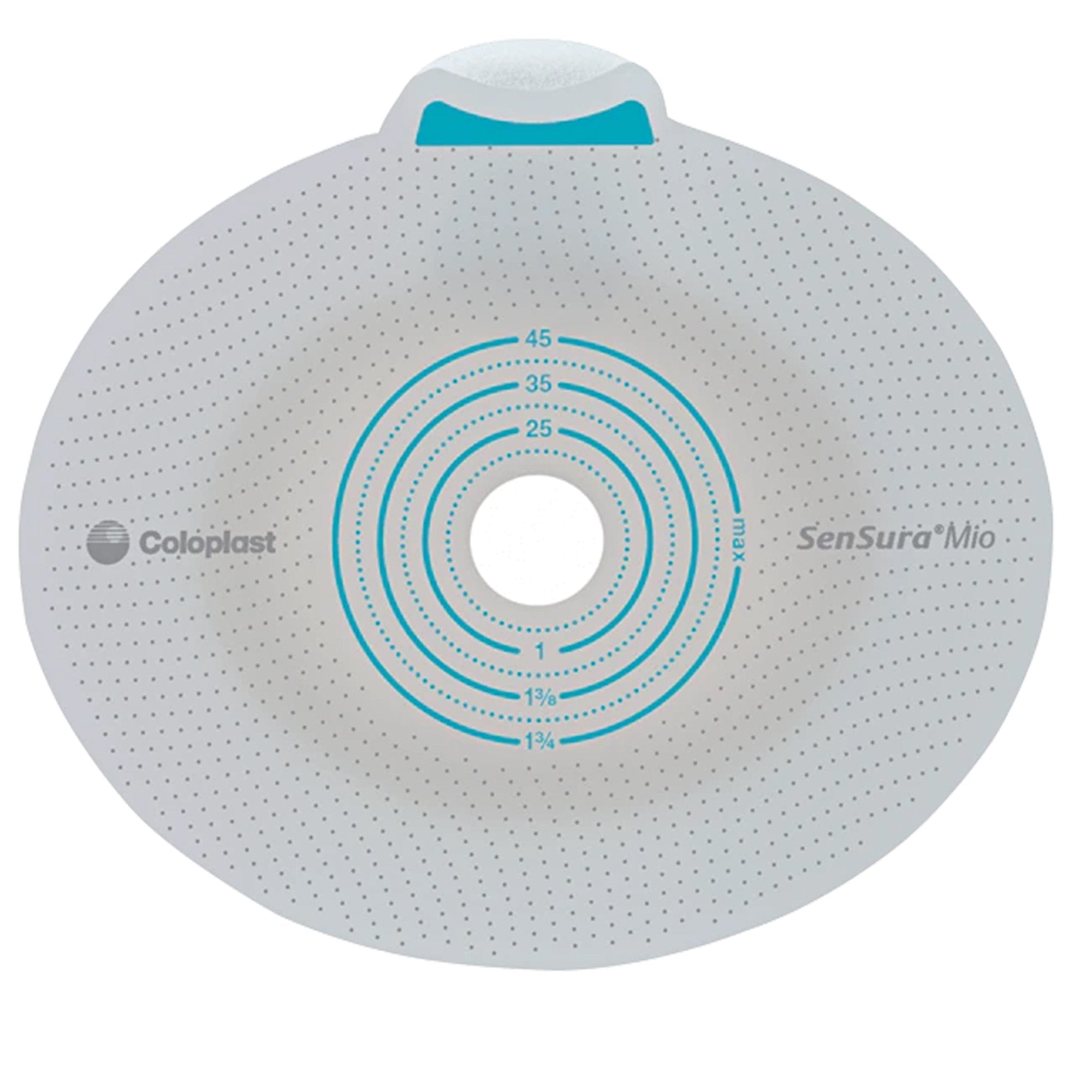 SenSura® Mio Flex Ostomy Barrier With 3/8-2 11/16 Inch Stoma Opening (5 Units)